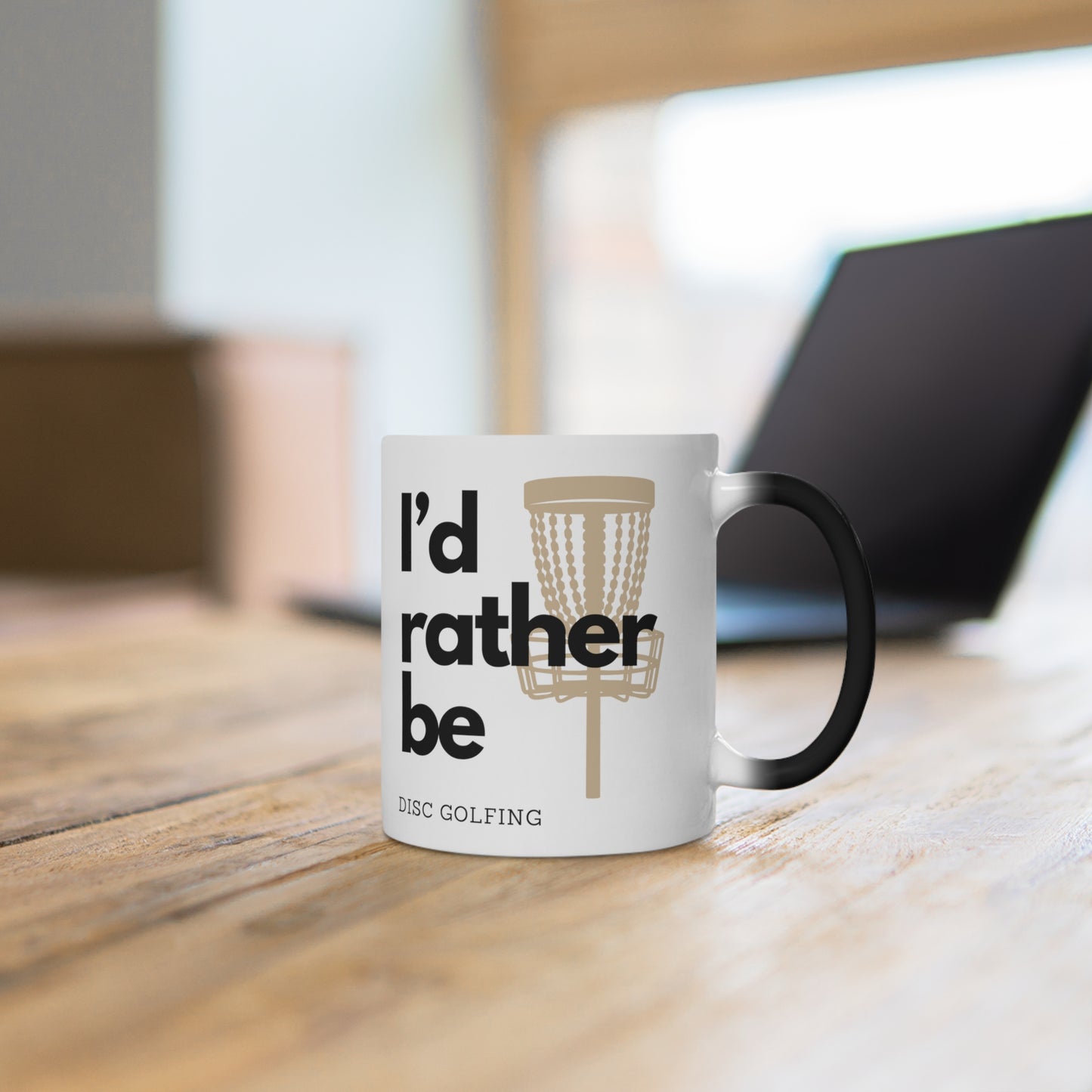 I’d rather be Disc Golfing Color Changing Mug