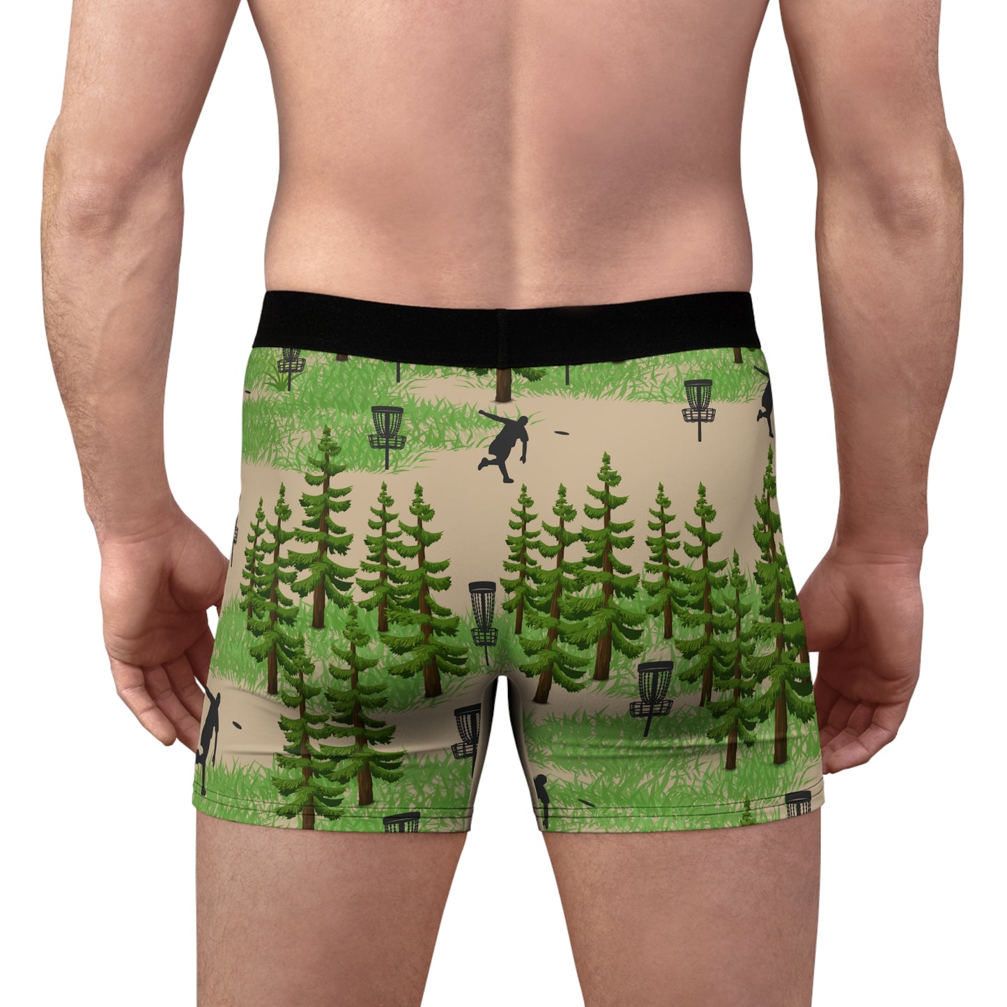 Back of the disc golf boxers