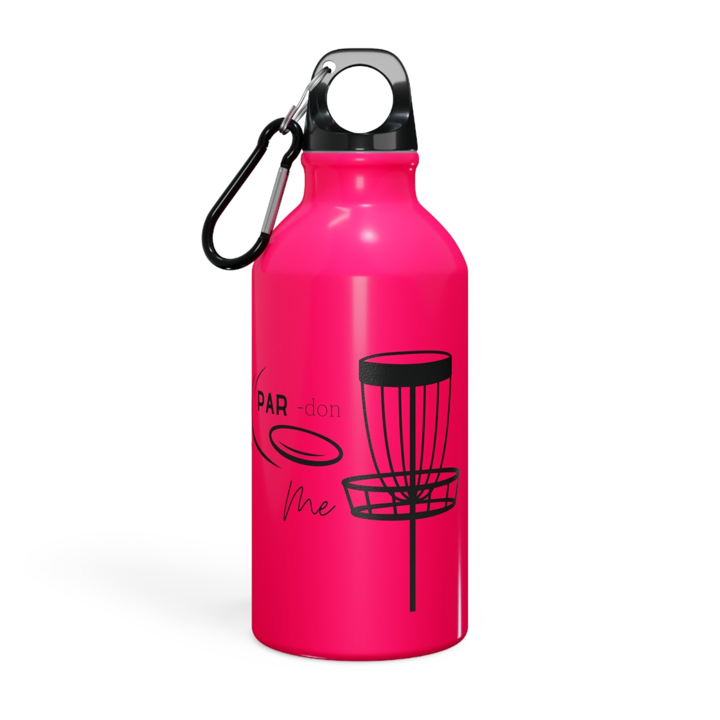Par-don me funny disc golf Sport Bottle