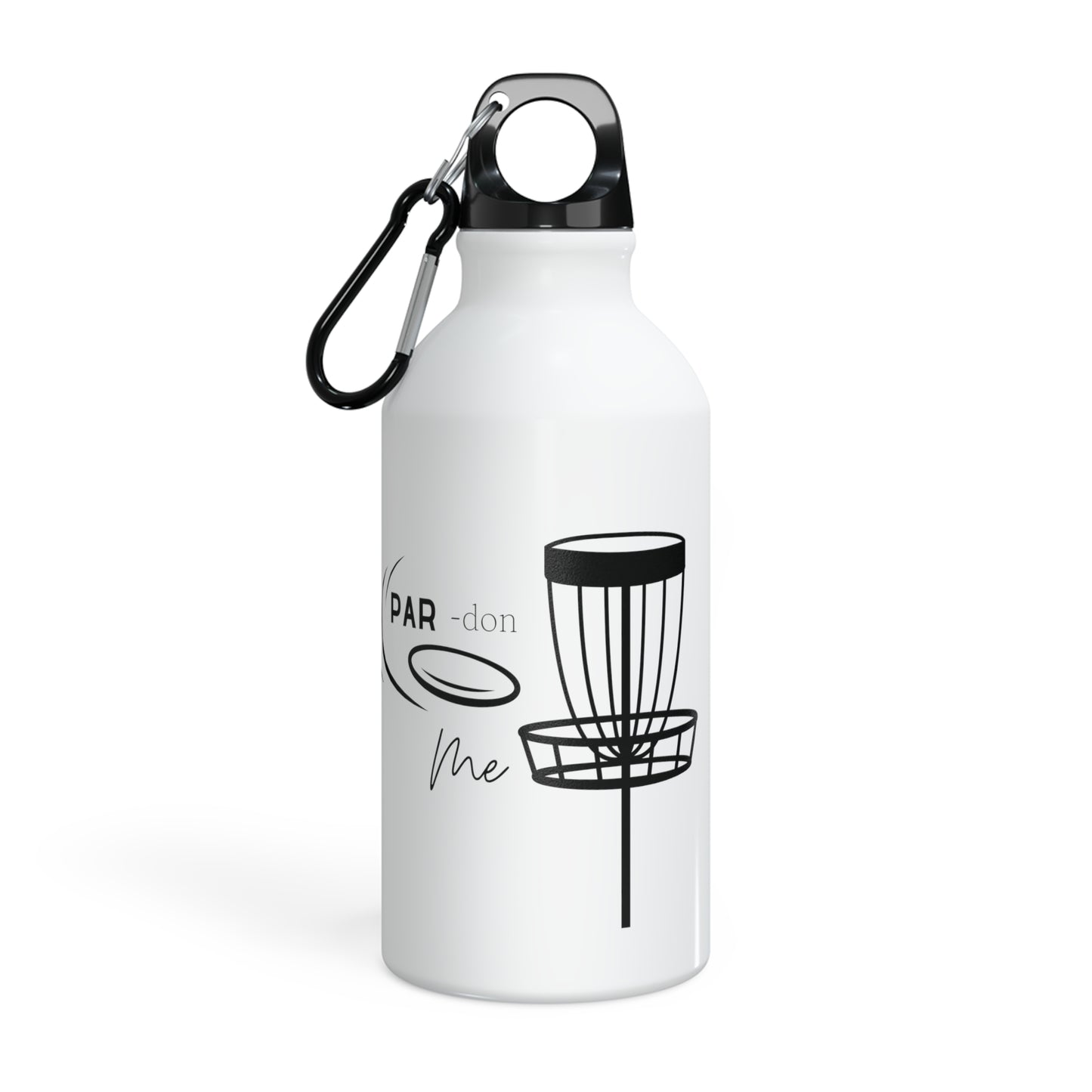 Par-don me funny disc golf Sport Bottle
