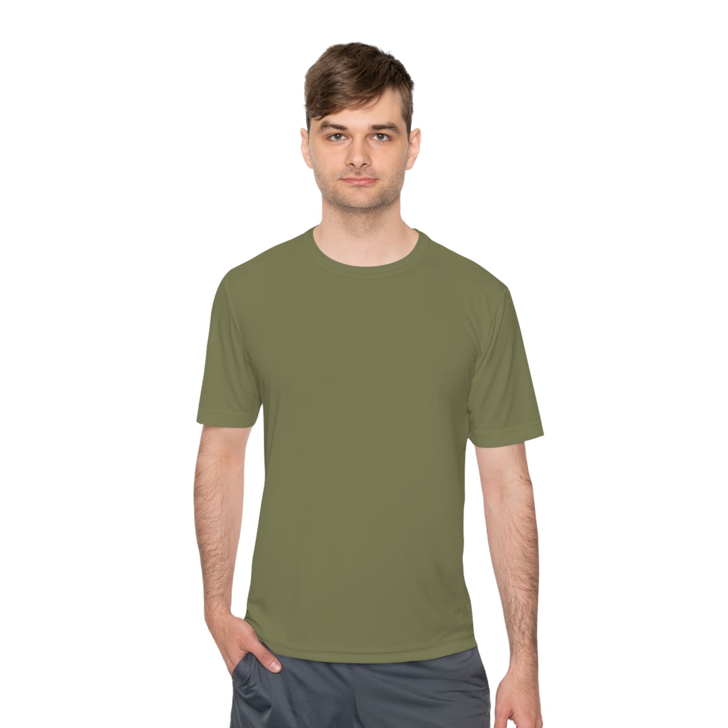 Disc golf American Flag Design on Back Tshirt