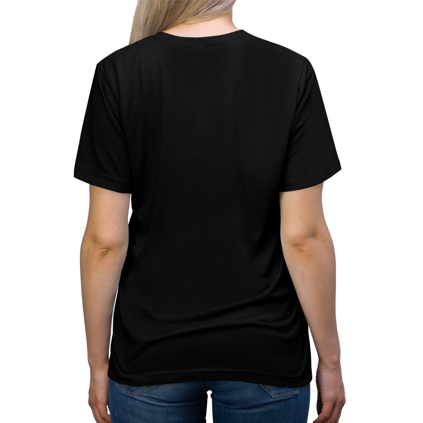 Christmas snowman festive disc golf Unisex Triblend Tee
