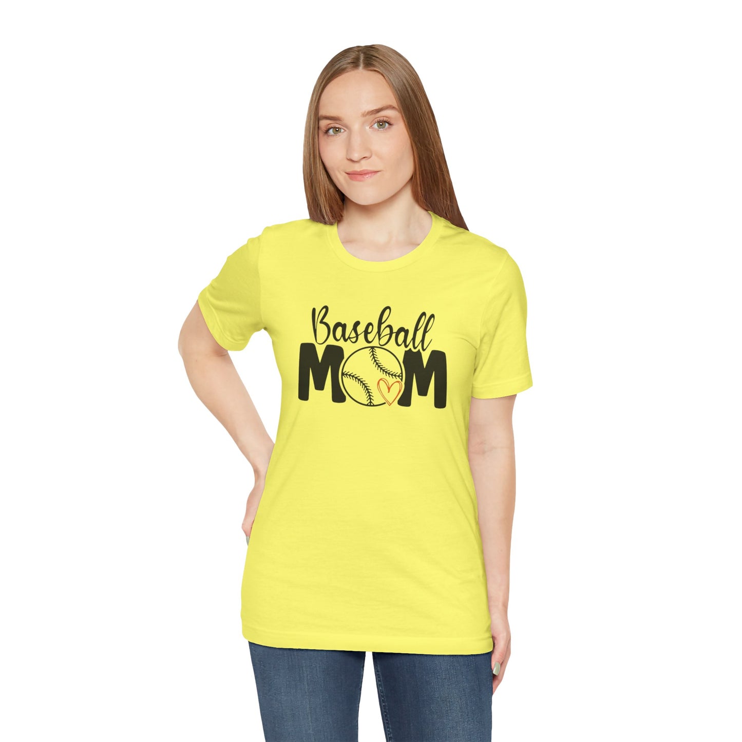 Baseball mom Jersey Short Sleeve Tee