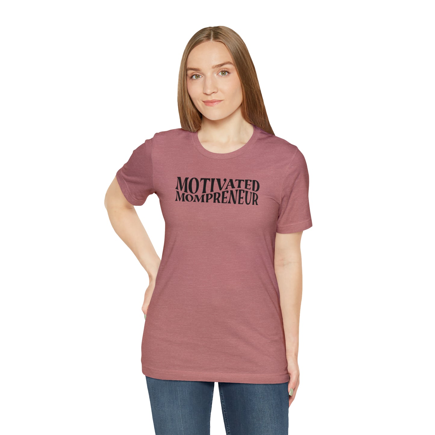 Motivated mom entrepreneur Short Sleeve Jersey Tshirt