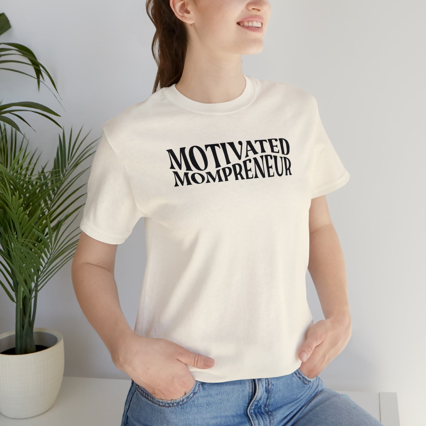 Motivated mom entrepreneur Short Sleeve Jersey Tshirt