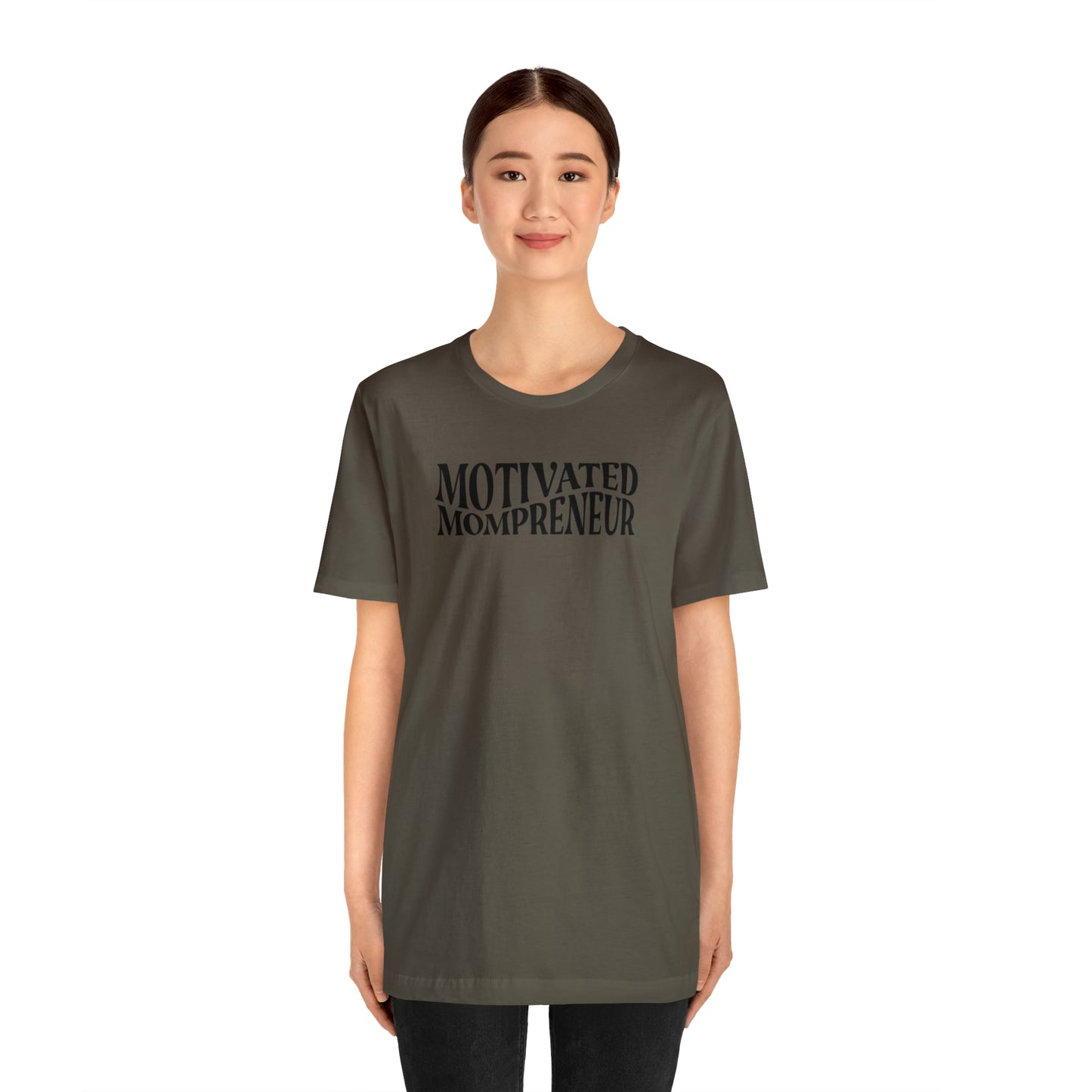 Motivated mom entrepreneur Short Sleeve Jersey Tshirt