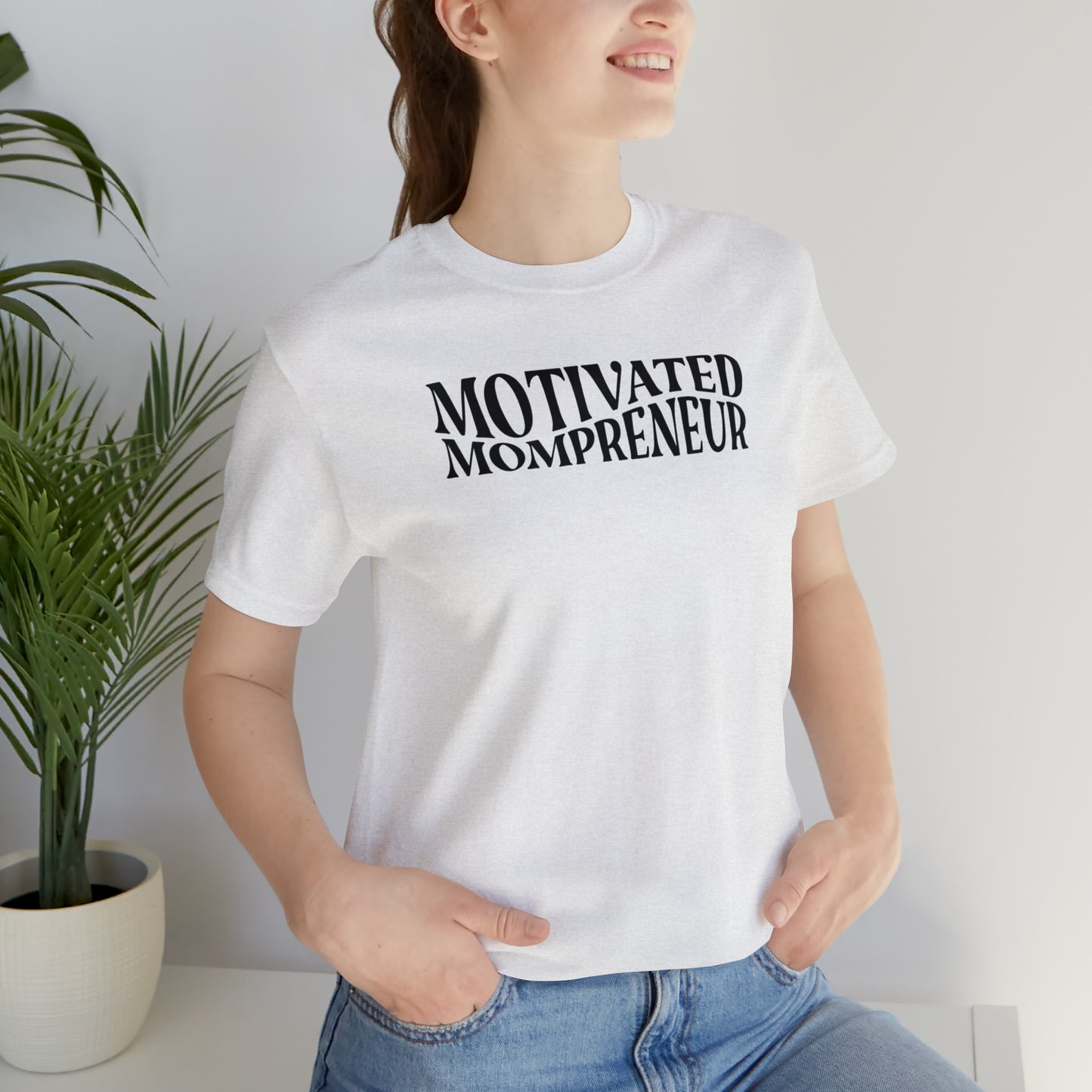 Motivated mom entrepreneur Short Sleeve Jersey Tshirt
