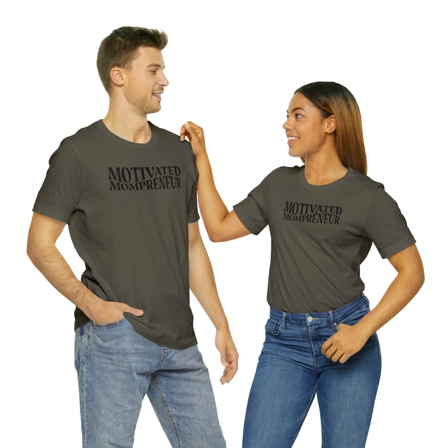 Motivated mom entrepreneur Short Sleeve Jersey Tshirt