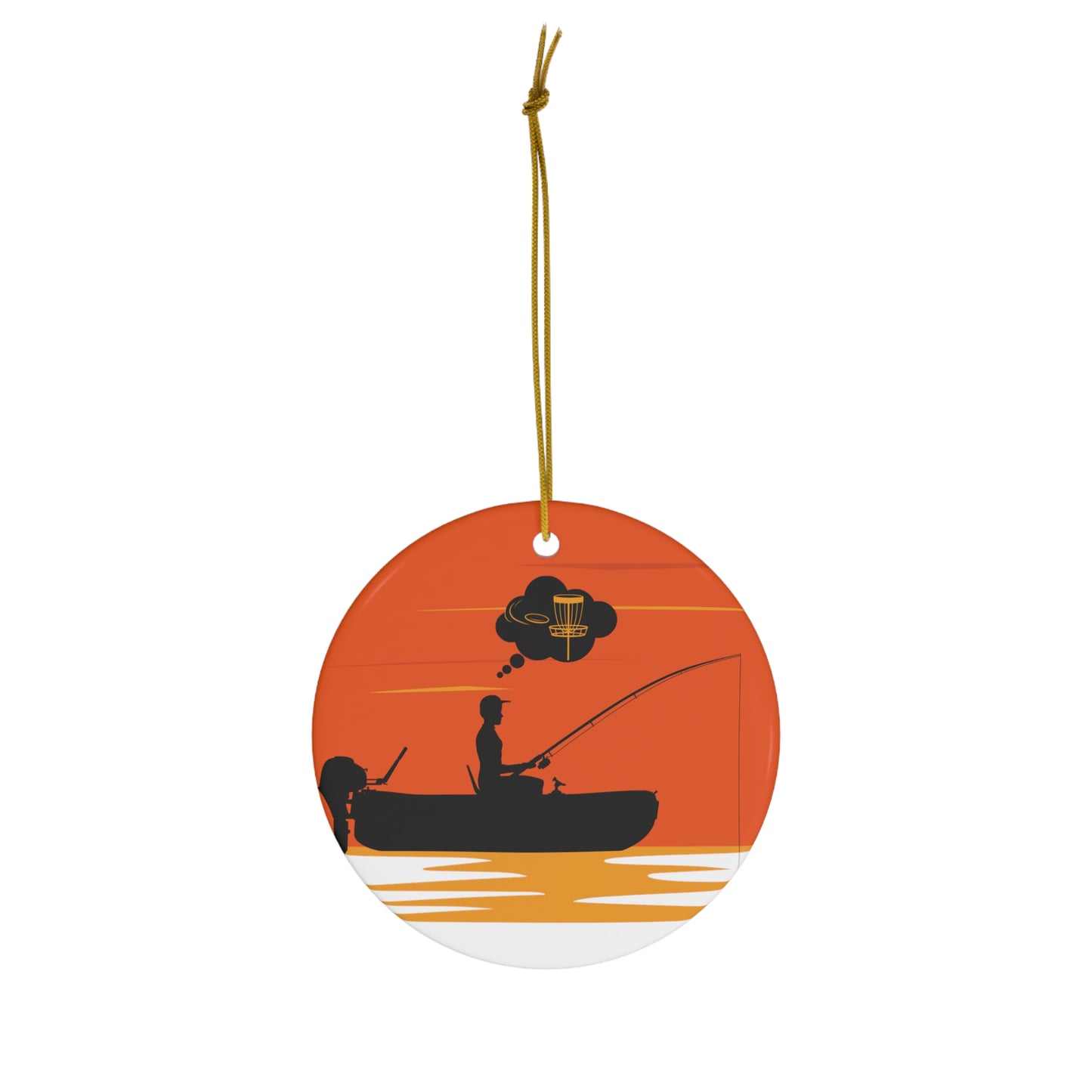 Ceramic Ornament, 4 Shapes