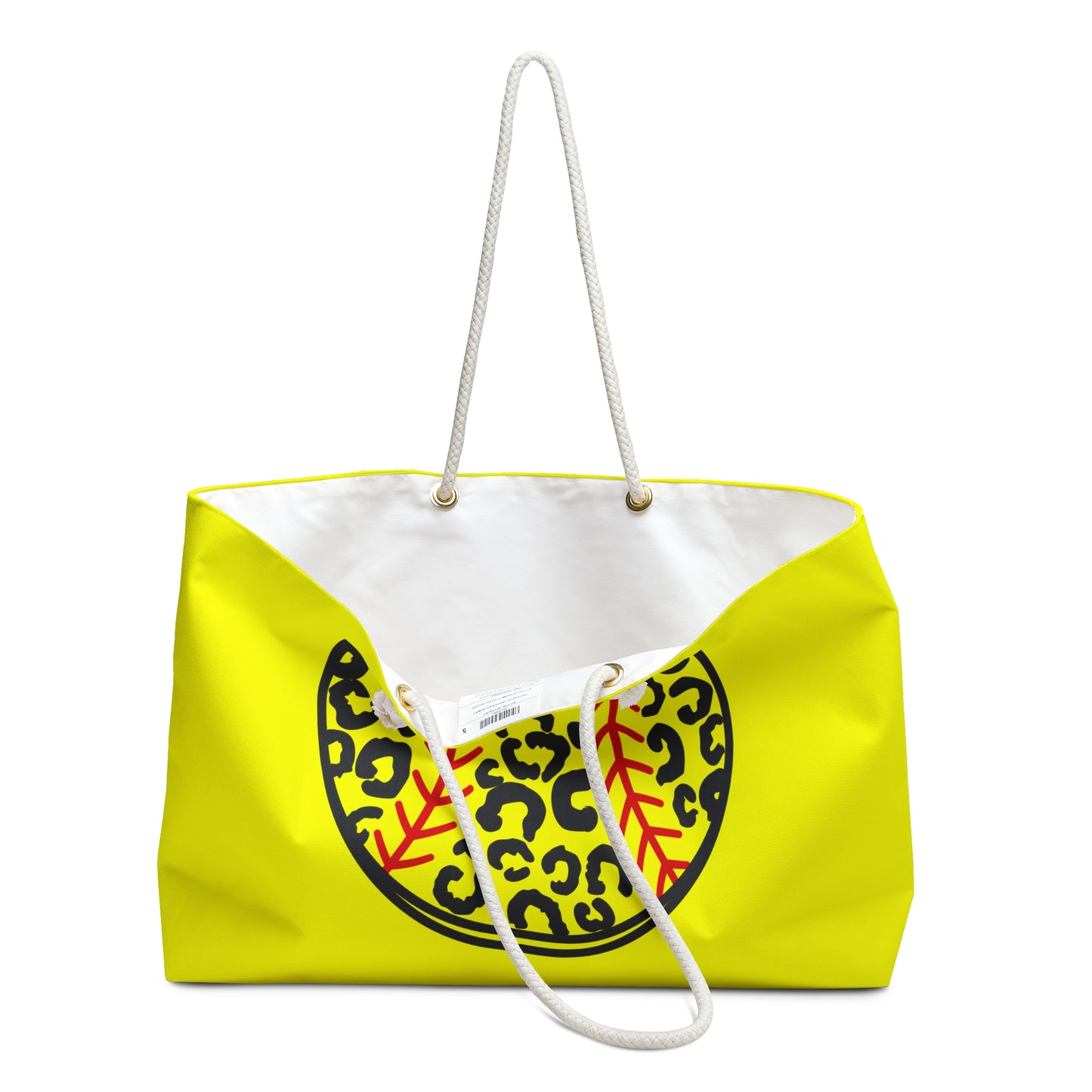 Leopard Print Softball oversized Bag