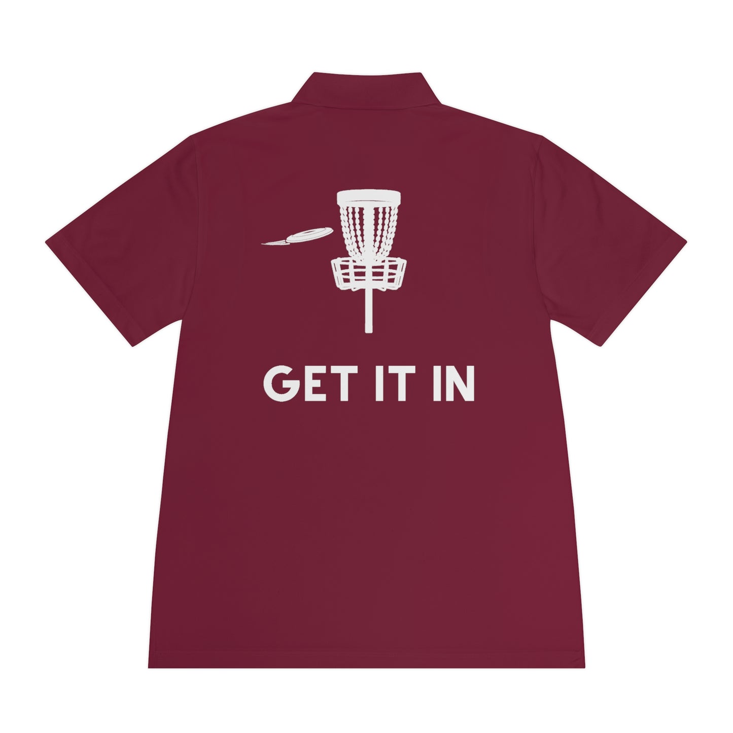 Men's Sport Get it in Disc Golf Polo Shirt