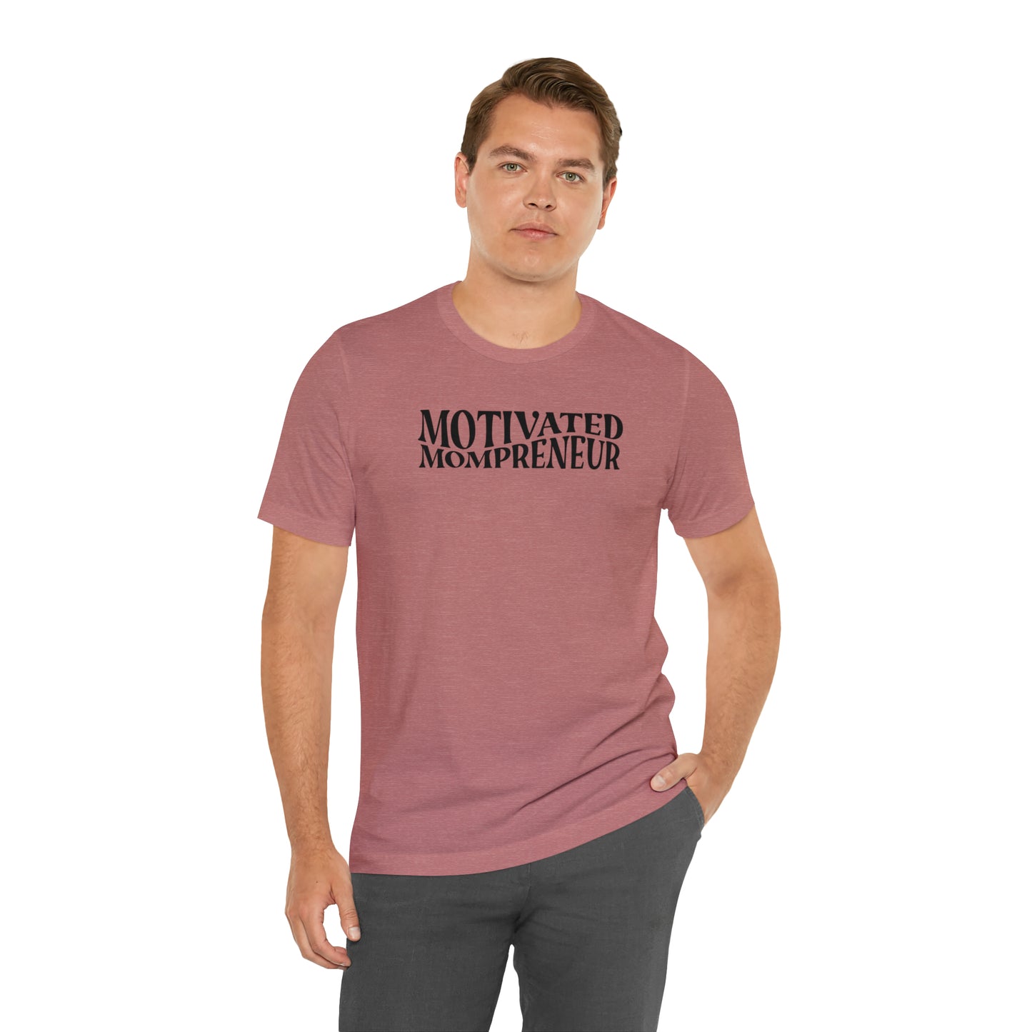 Motivated mom entrepreneur Short Sleeve Jersey Tshirt