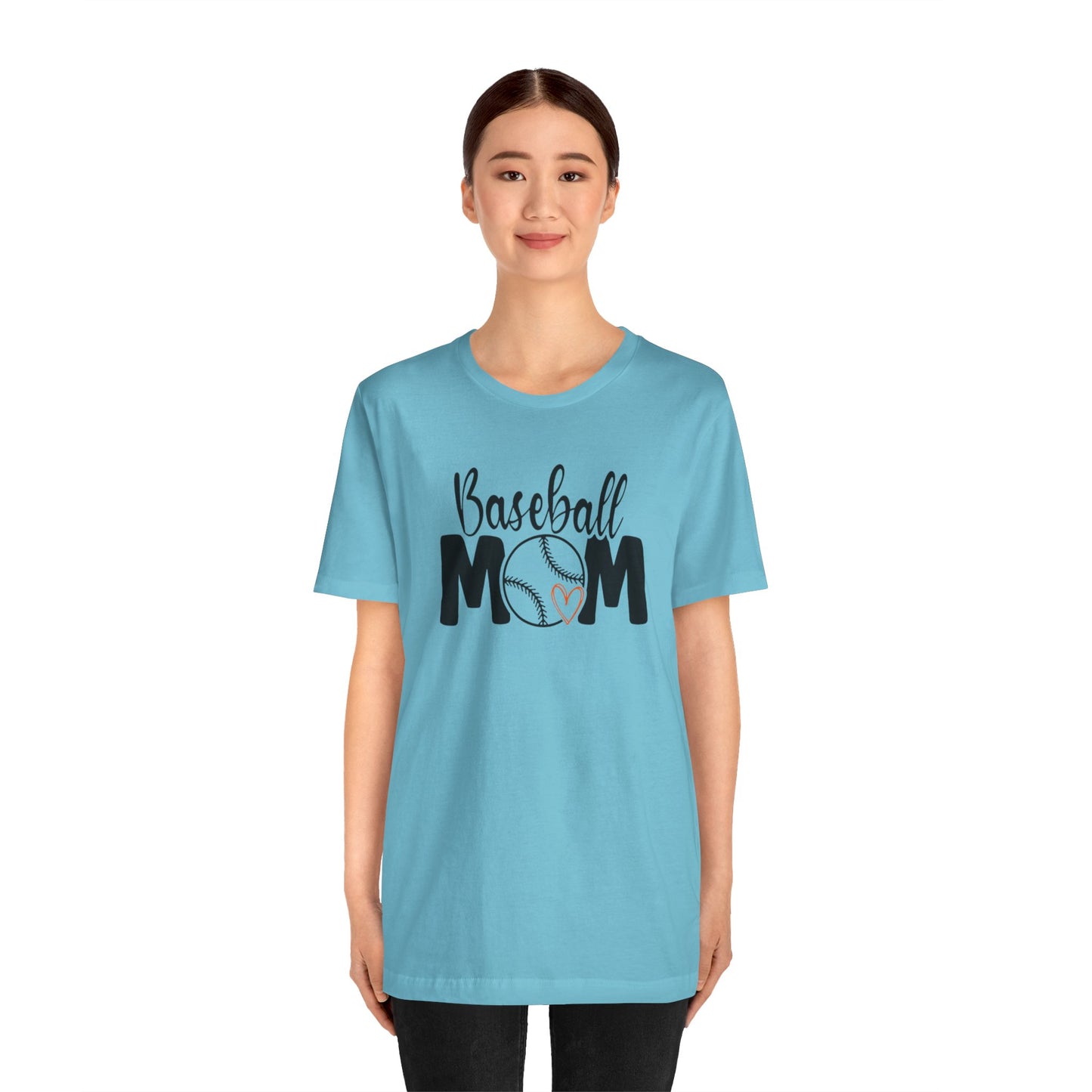 Baseball mom Jersey Short Sleeve Tee