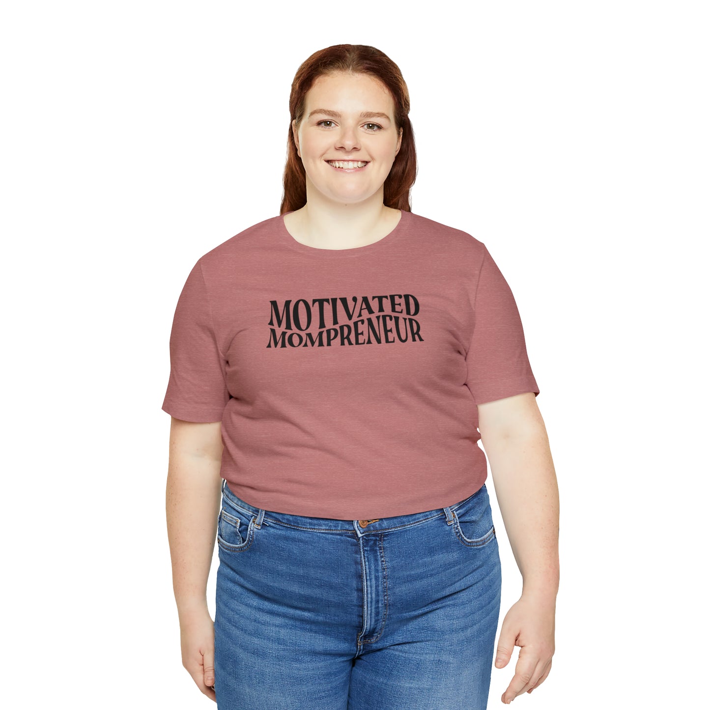 Motivated mom entrepreneur Short Sleeve Jersey Tshirt