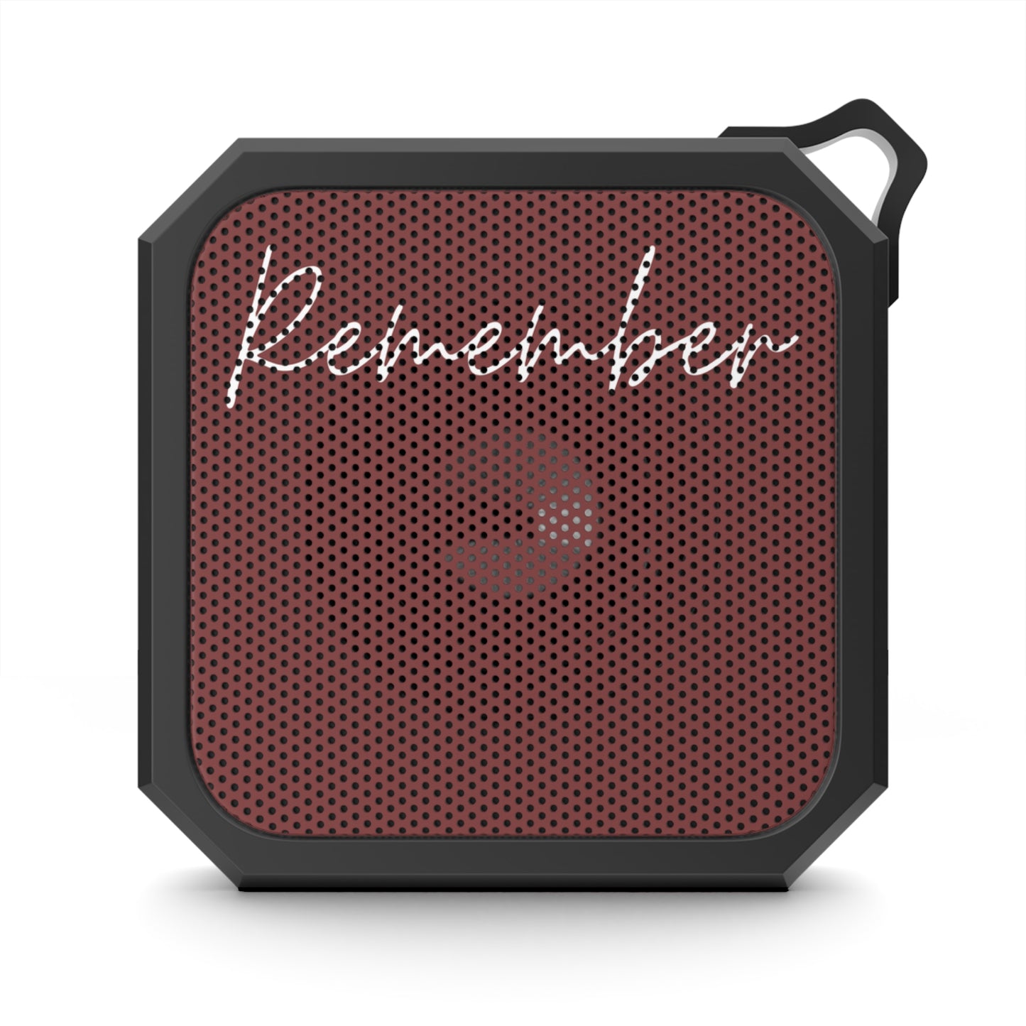 Remember This Blackwater Outdoor Bluetooth Speaker- Maroon