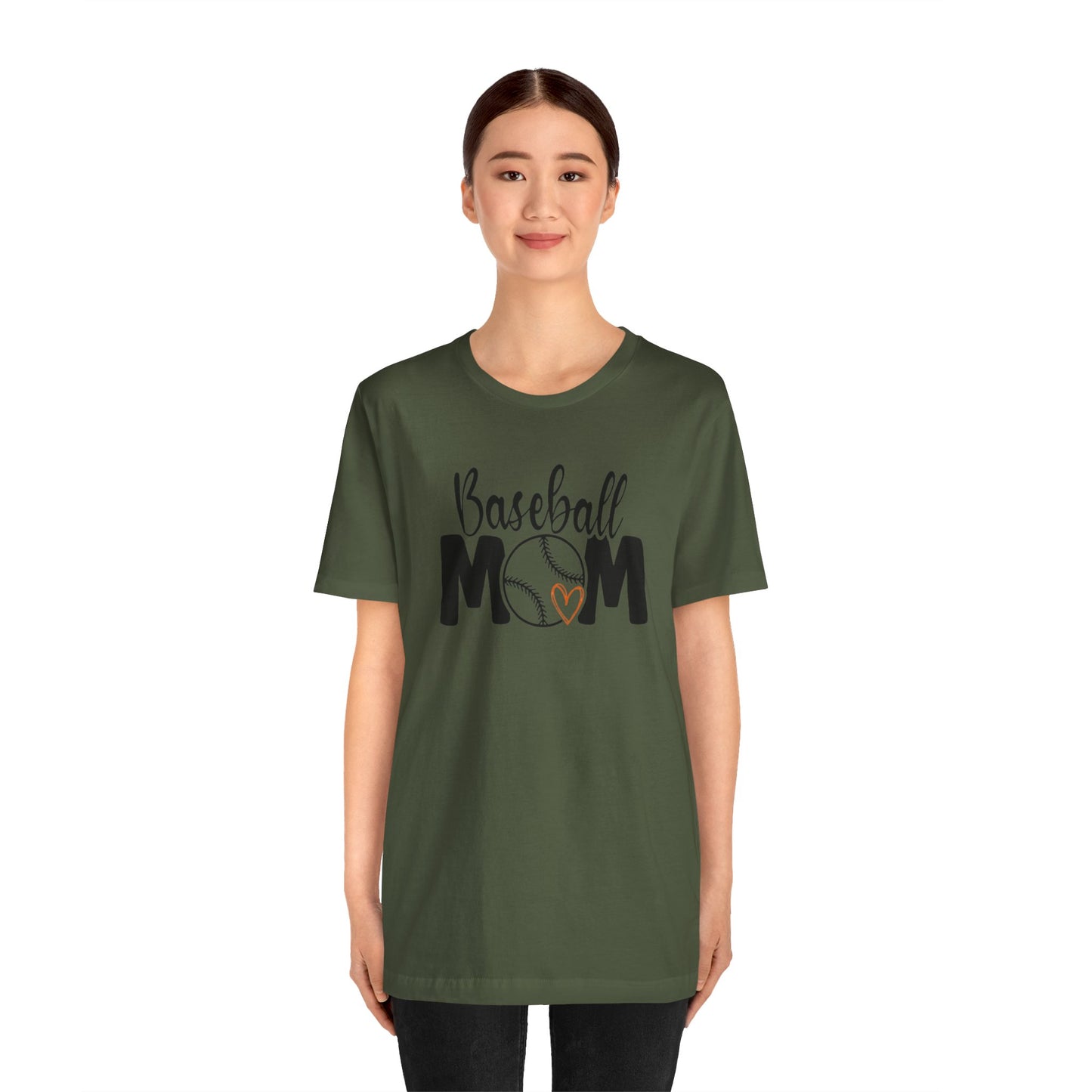 Baseball mom Jersey Short Sleeve Tee