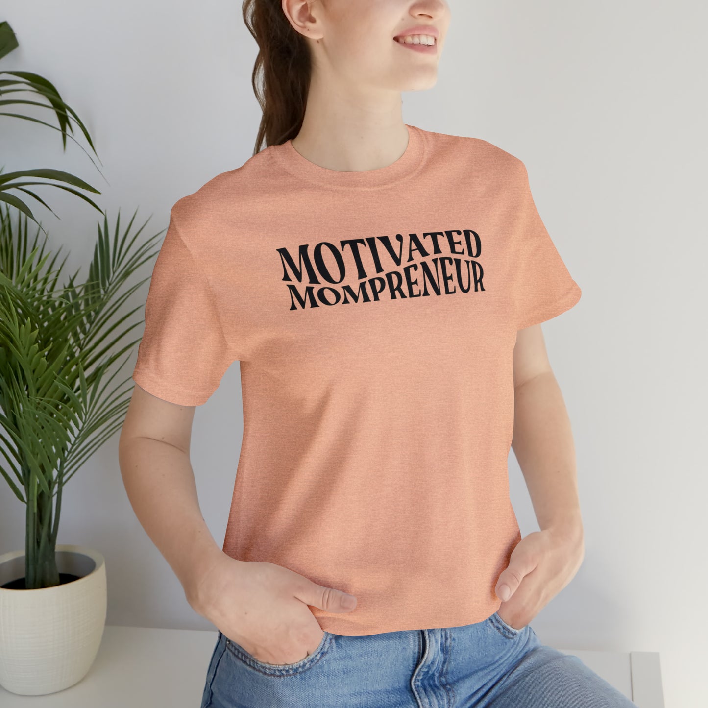 Motivated mom entrepreneur Short Sleeve Jersey Tshirt
