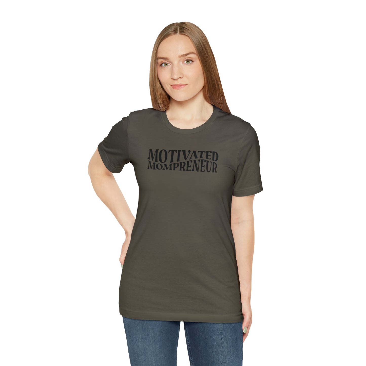 Motivated mom entrepreneur Short Sleeve Jersey Tshirt