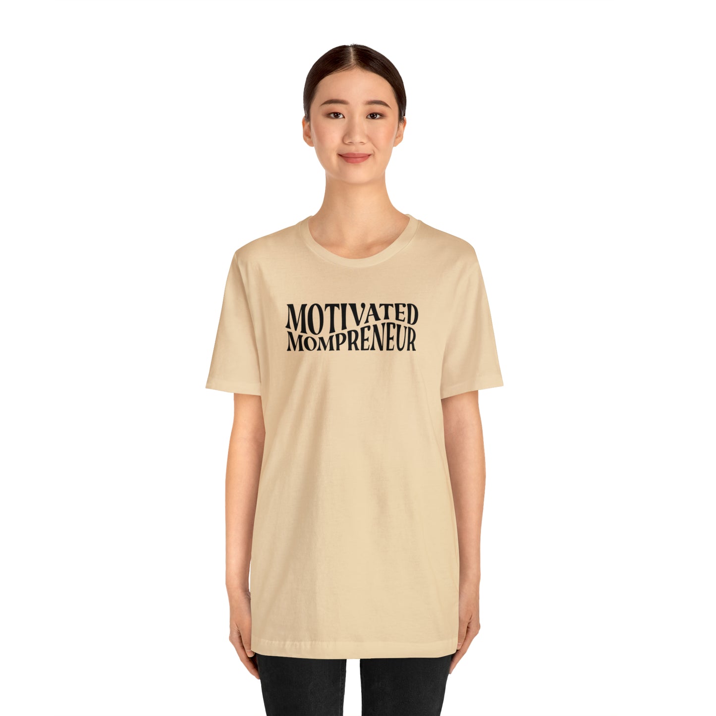 Motivated mom entrepreneur Short Sleeve Jersey Tshirt