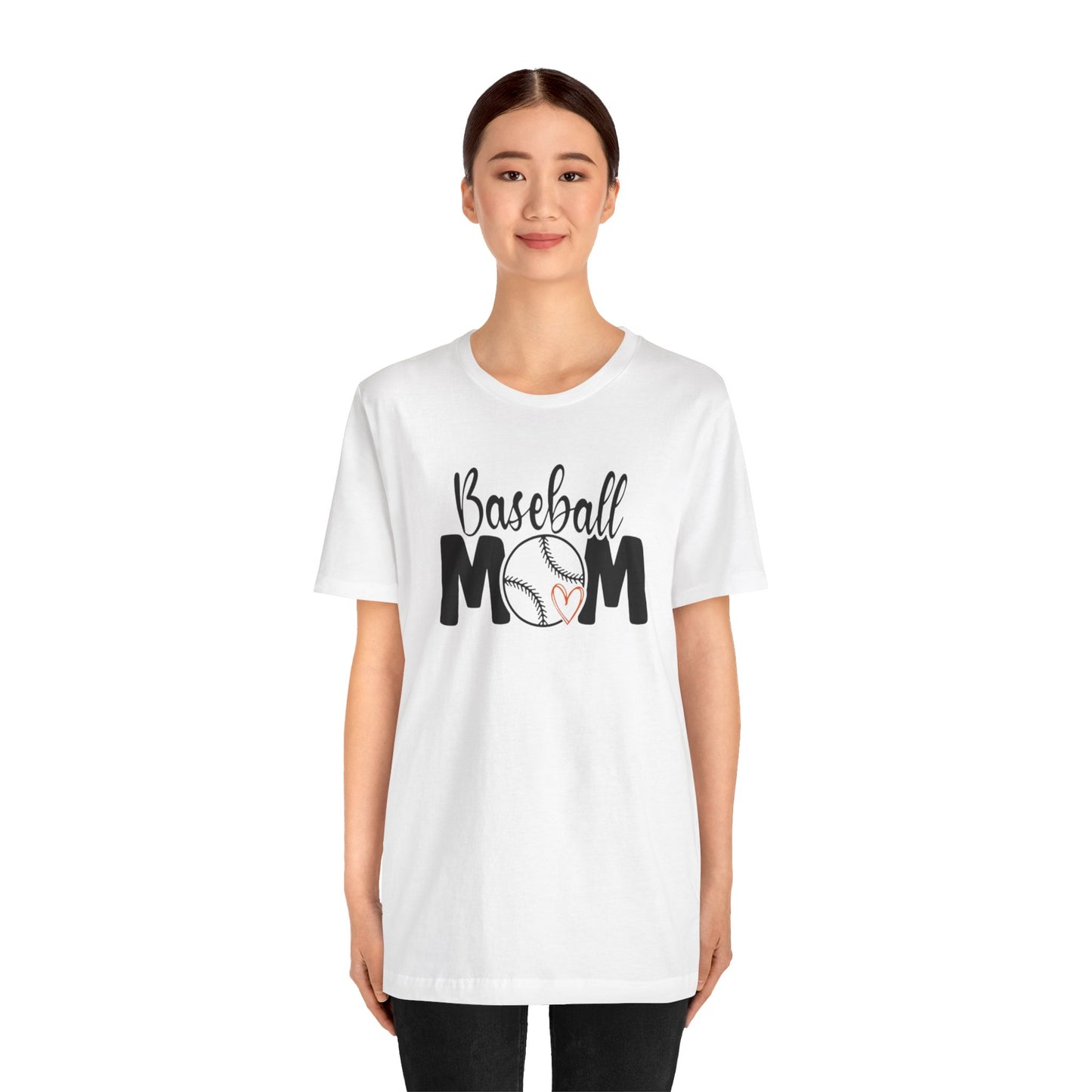 Baseball mom Jersey Short Sleeve Tee