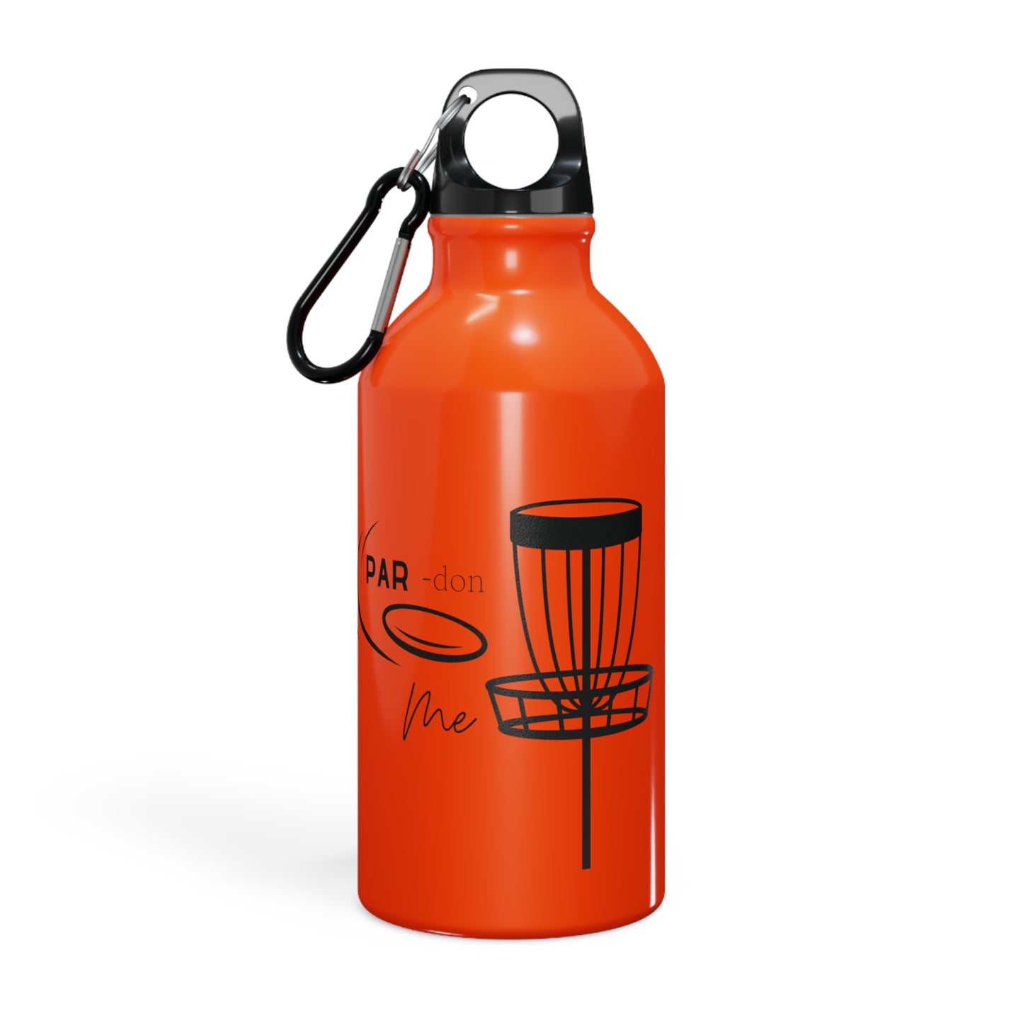 Par-don me funny disc golf Sport Bottle