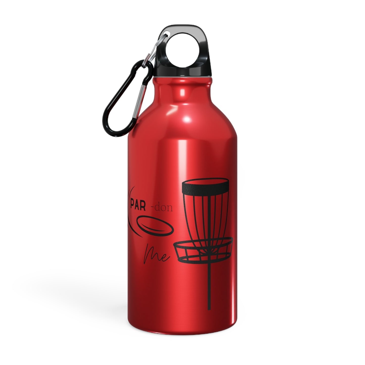 Par-don me funny disc golf Sport Bottle