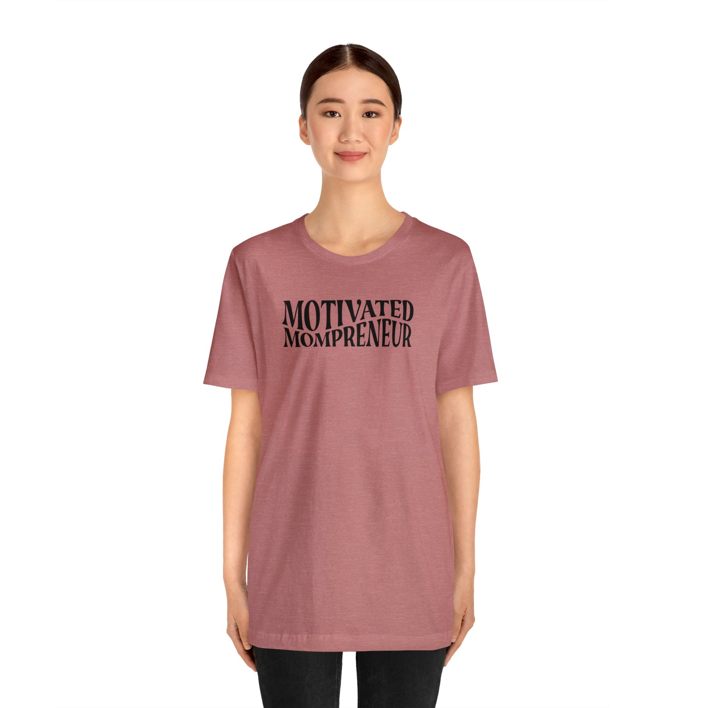 Motivated mom entrepreneur Short Sleeve Jersey Tshirt