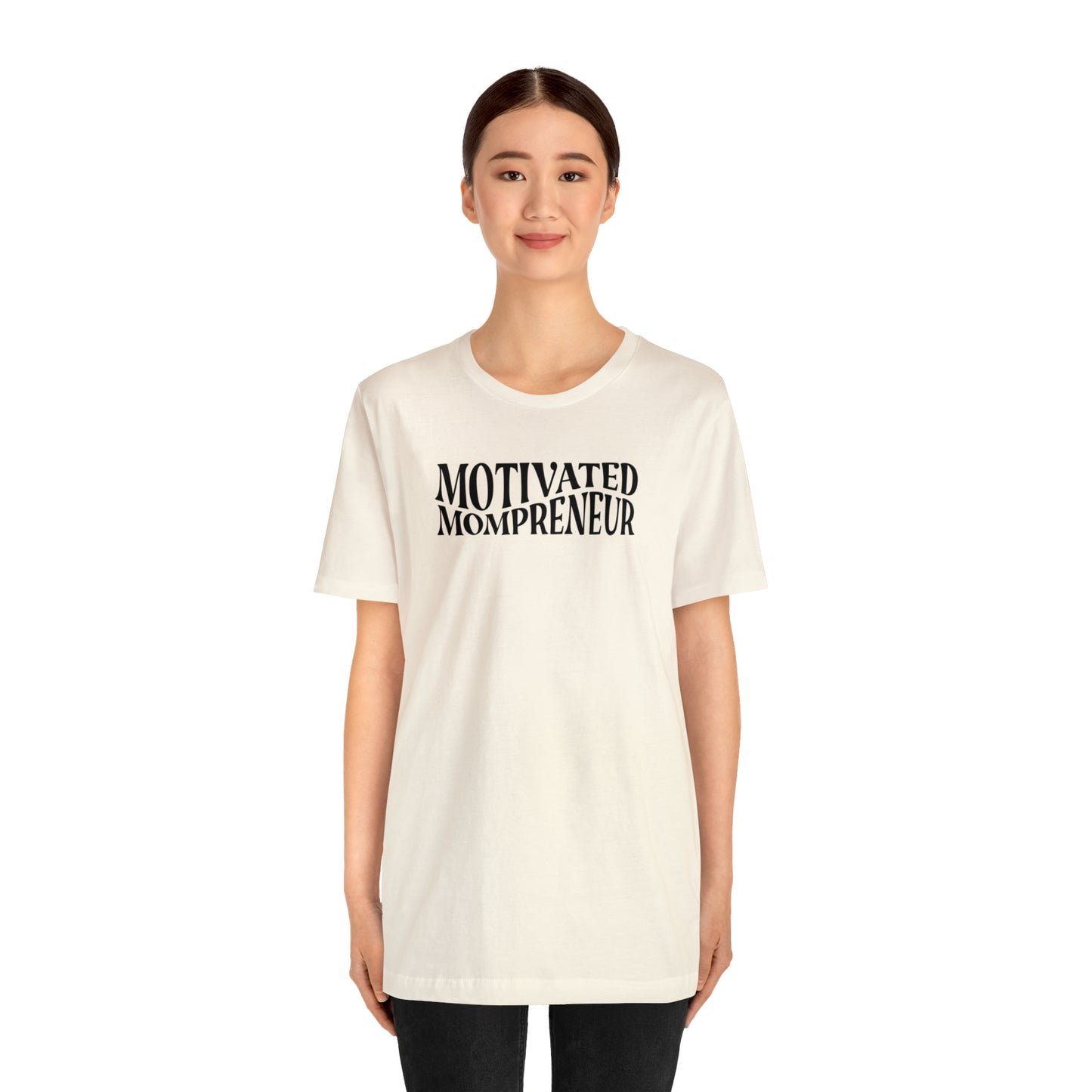 Motivated mom entrepreneur Short Sleeve Jersey Tshirt