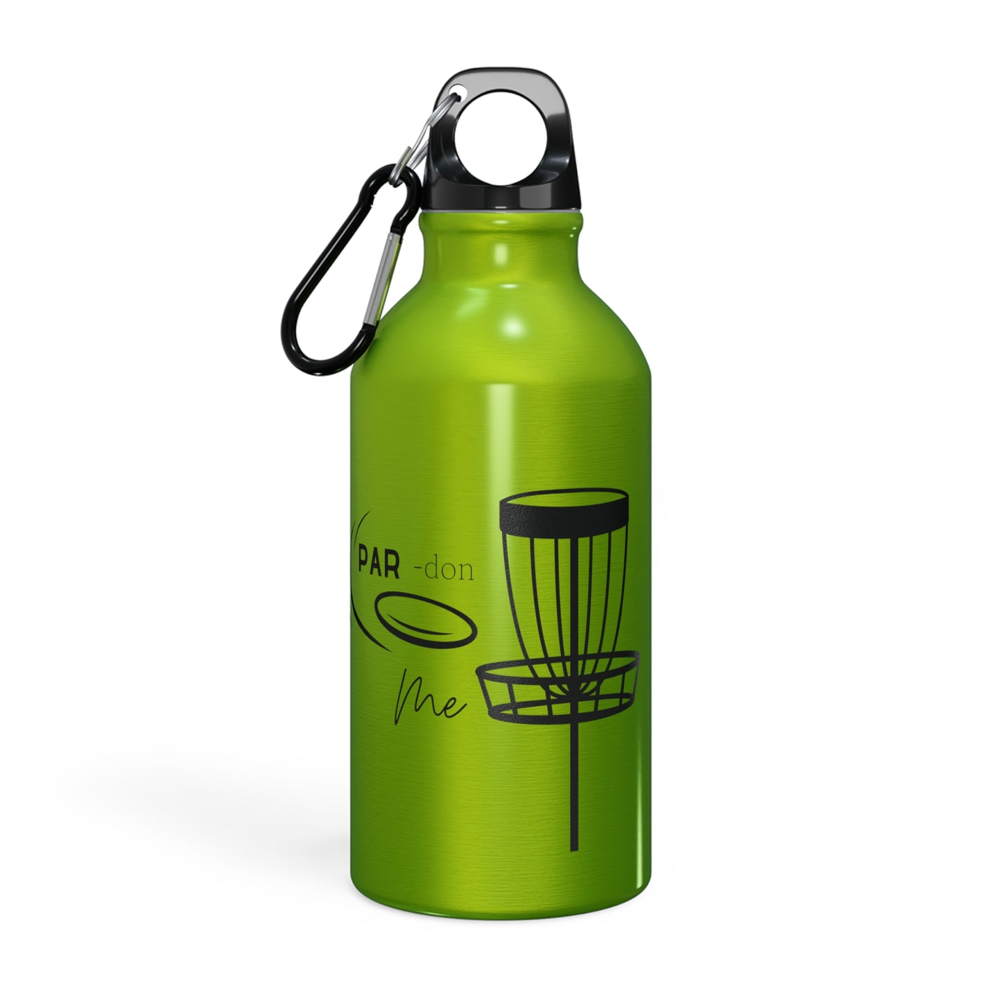 Par-don me funny disc golf Sport Bottle