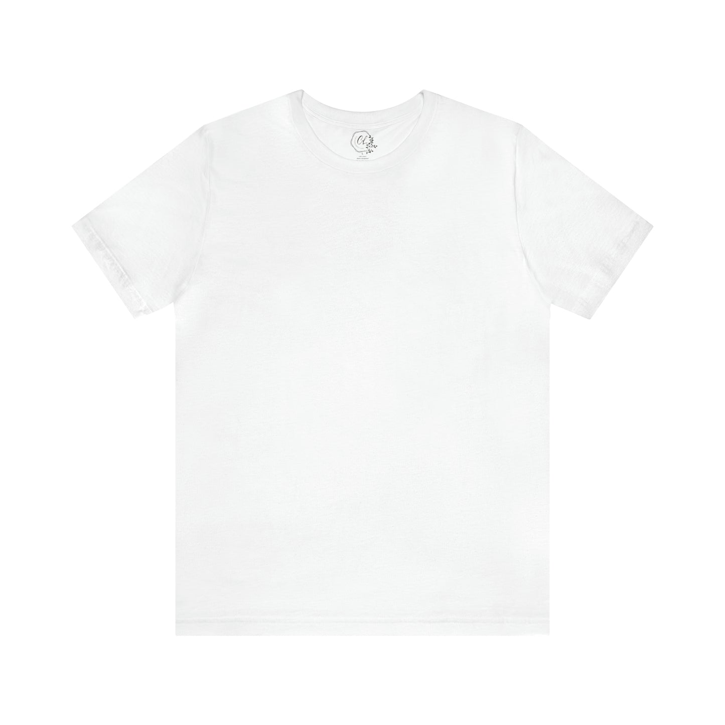 American Flag Disc Golf Short Sleeve Tee- design on Back