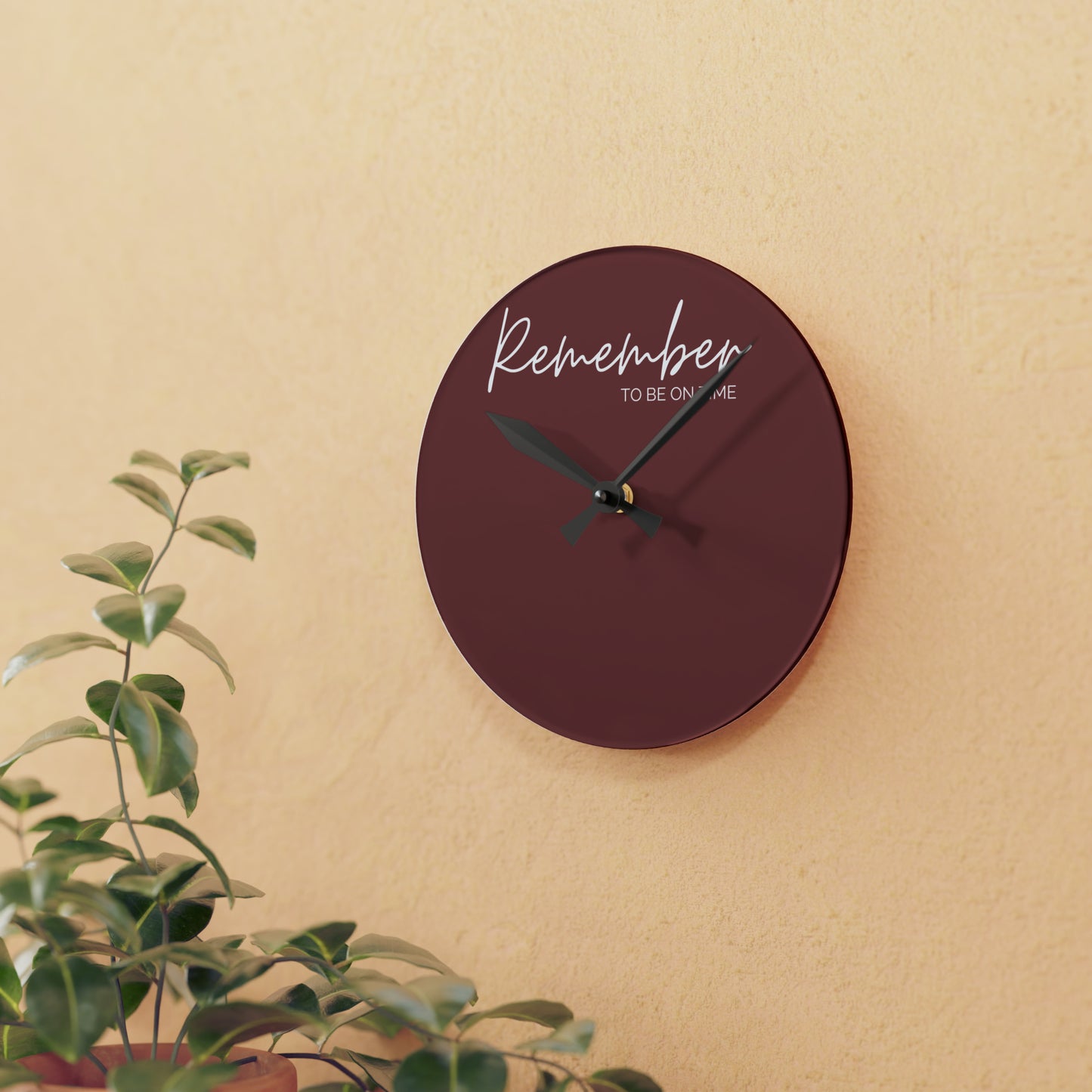 Acrylic Wall Clock