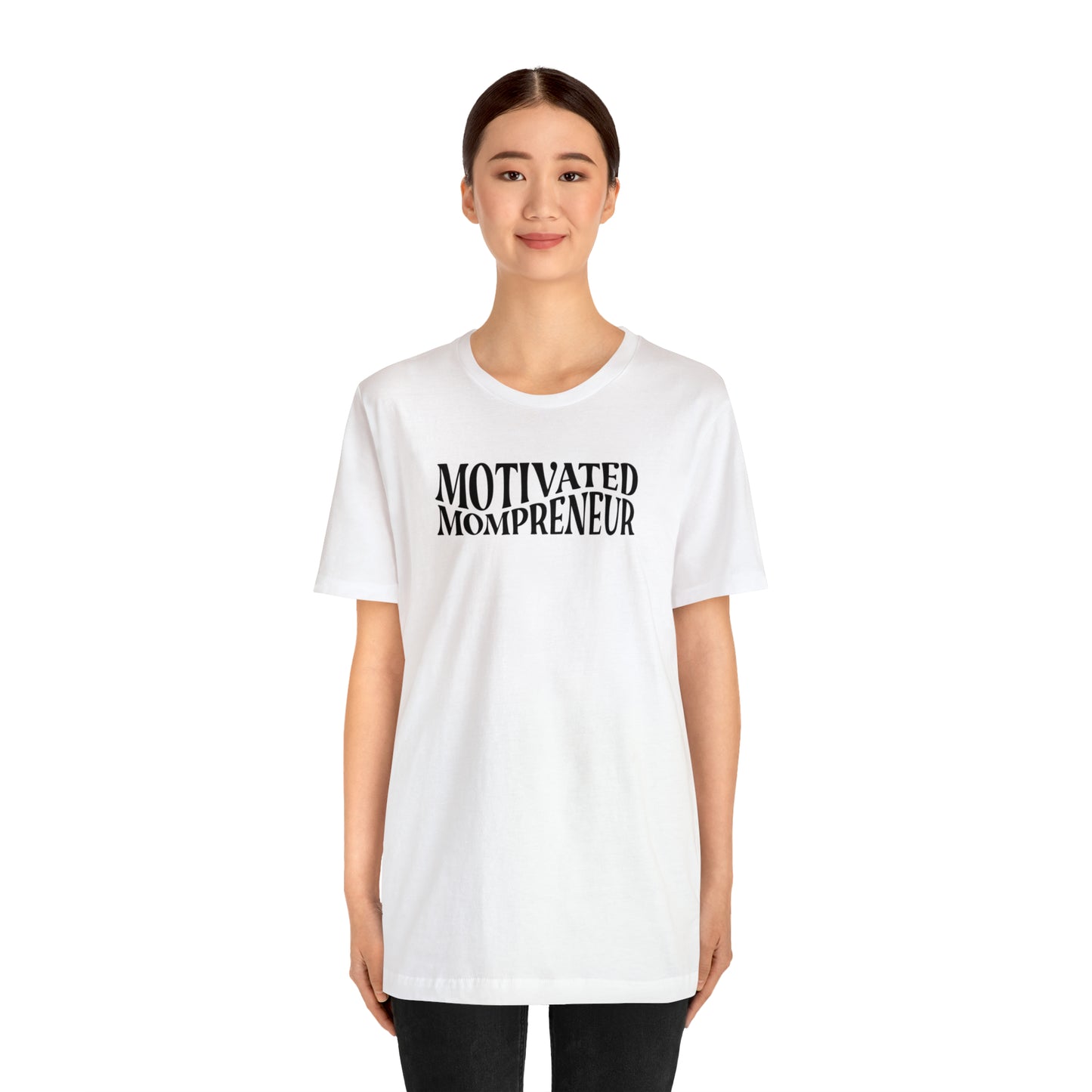Motivated mom entrepreneur Short Sleeve Jersey Tshirt