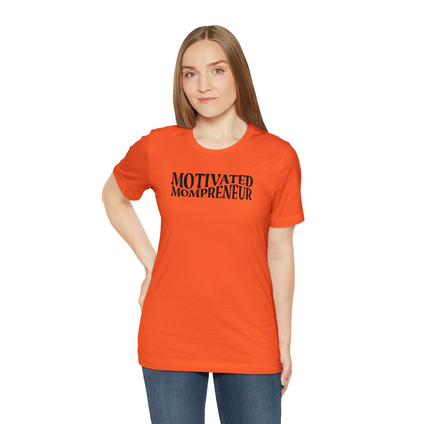 Motivated mom entrepreneur Short Sleeve Jersey Tshirt