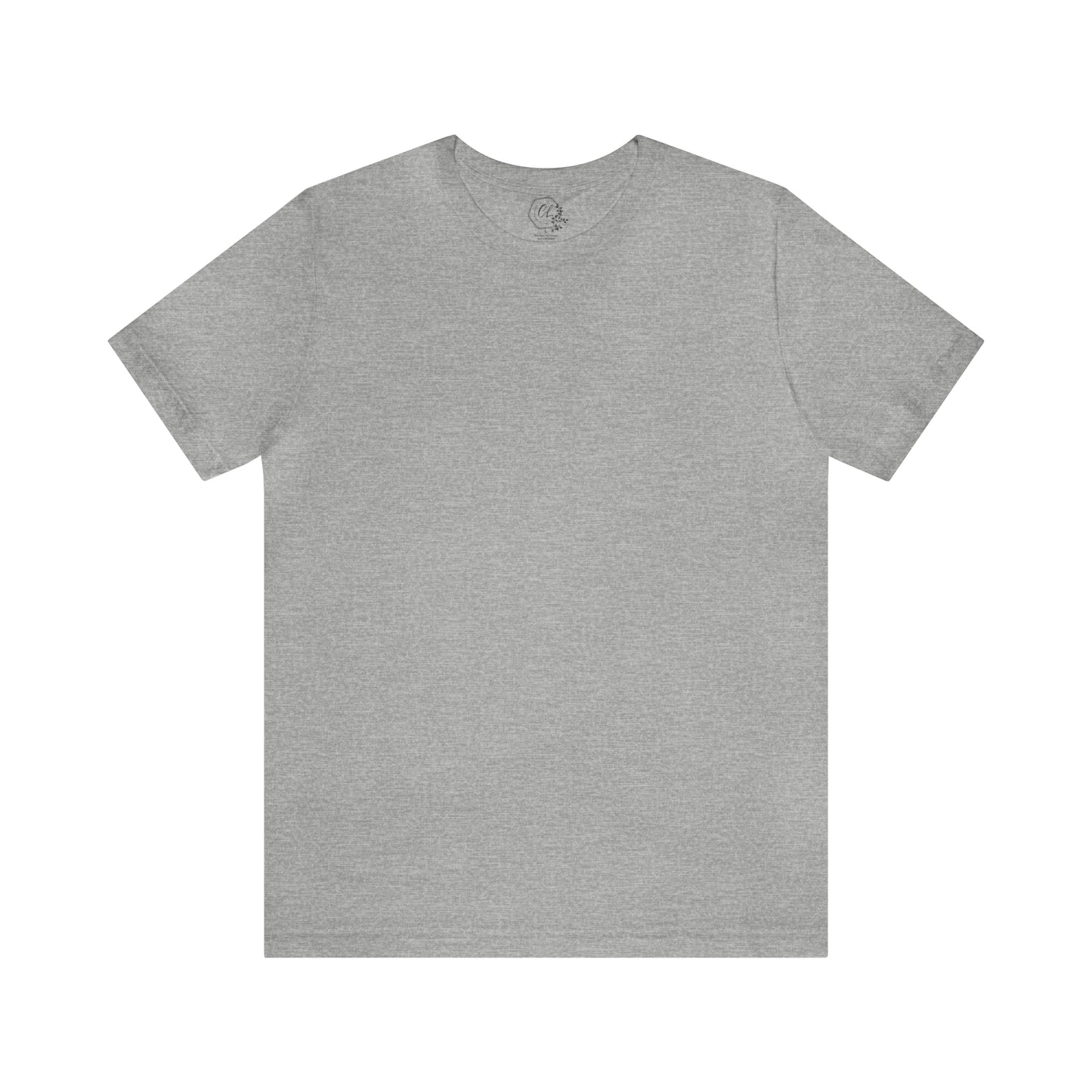 American Flag Disc Golf Short Sleeve Tee- design on Back