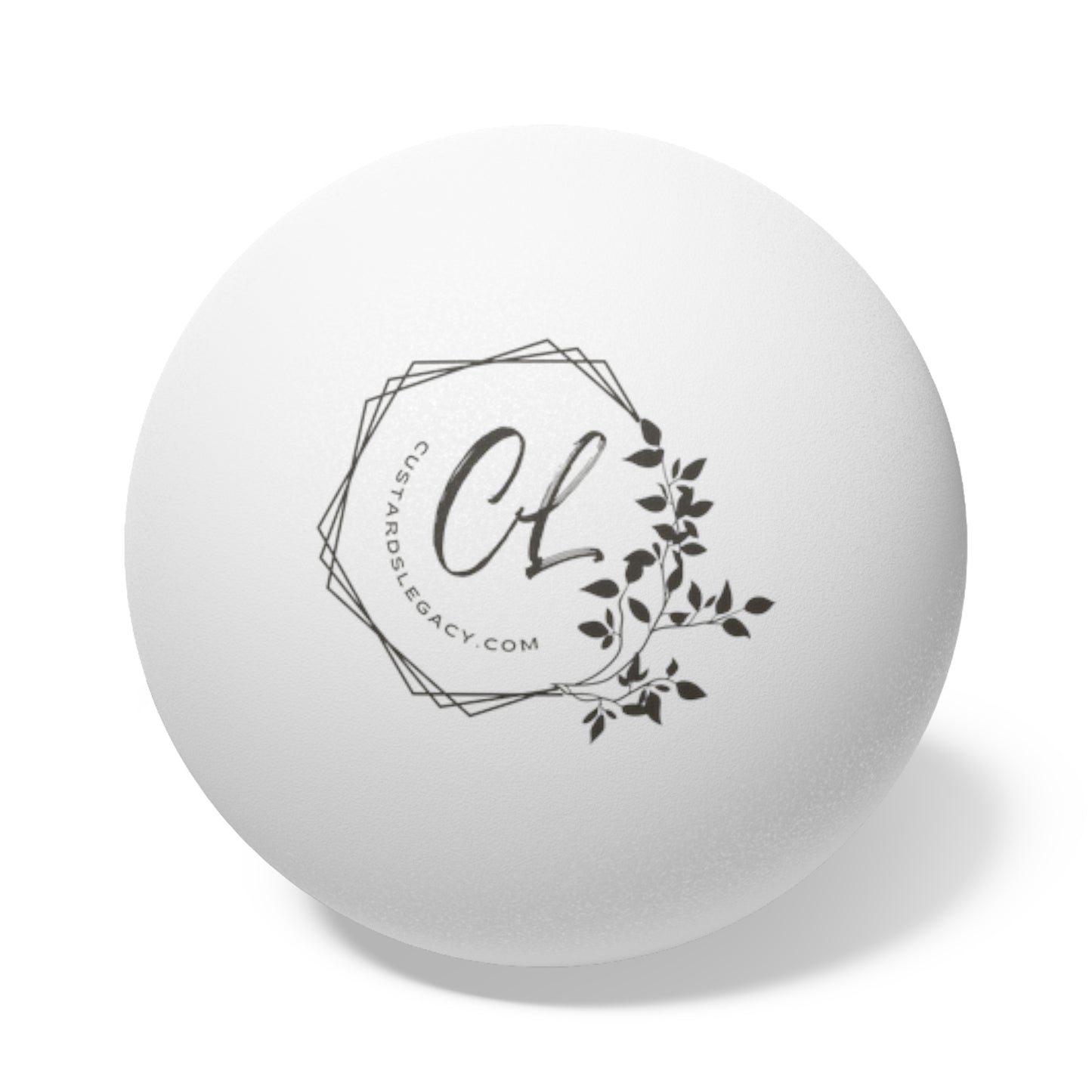 Custards Legacy Ping Pong Balls, 6 pcs