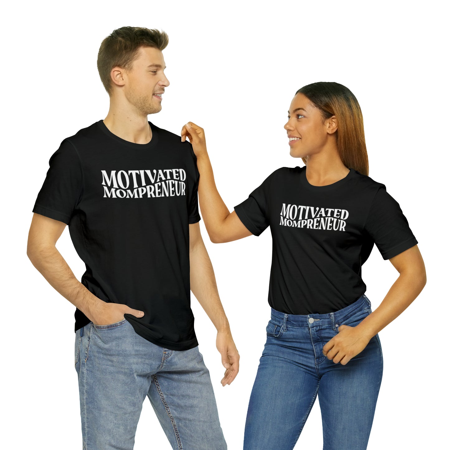 Motivated mom entrepreneur Short Sleeve Jersey Tshirt
