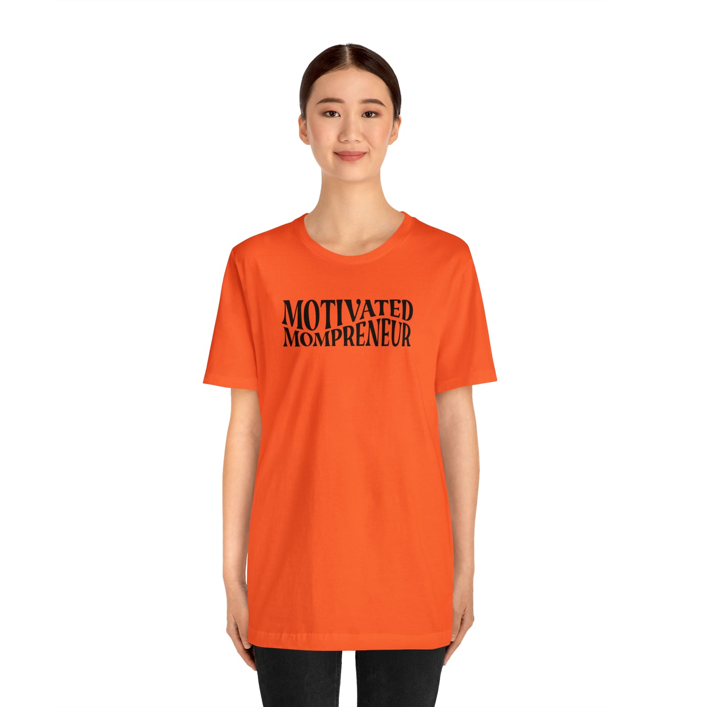 Motivated mom entrepreneur Short Sleeve Jersey Tshirt