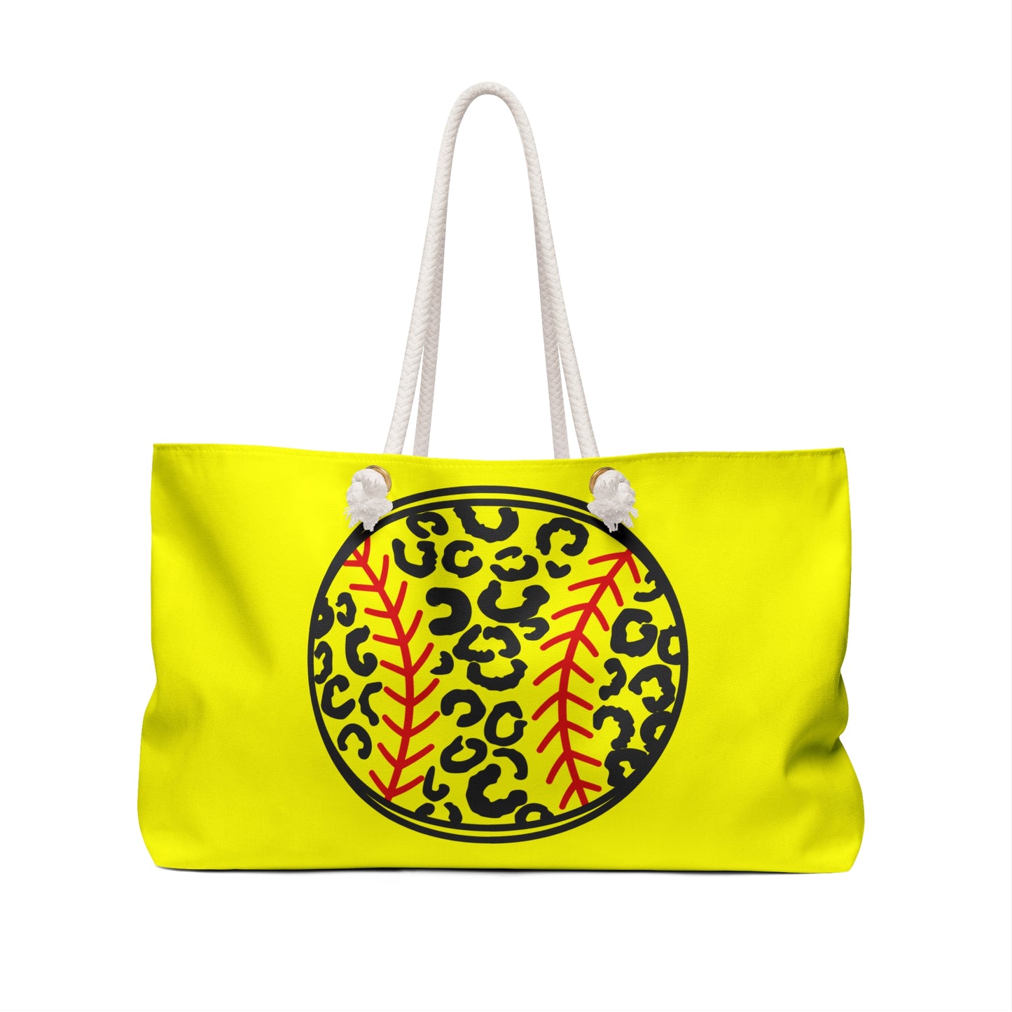 Leopard Print Softball oversized Bag