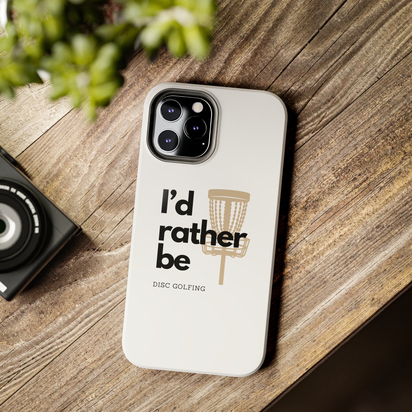 Disc golf phone case