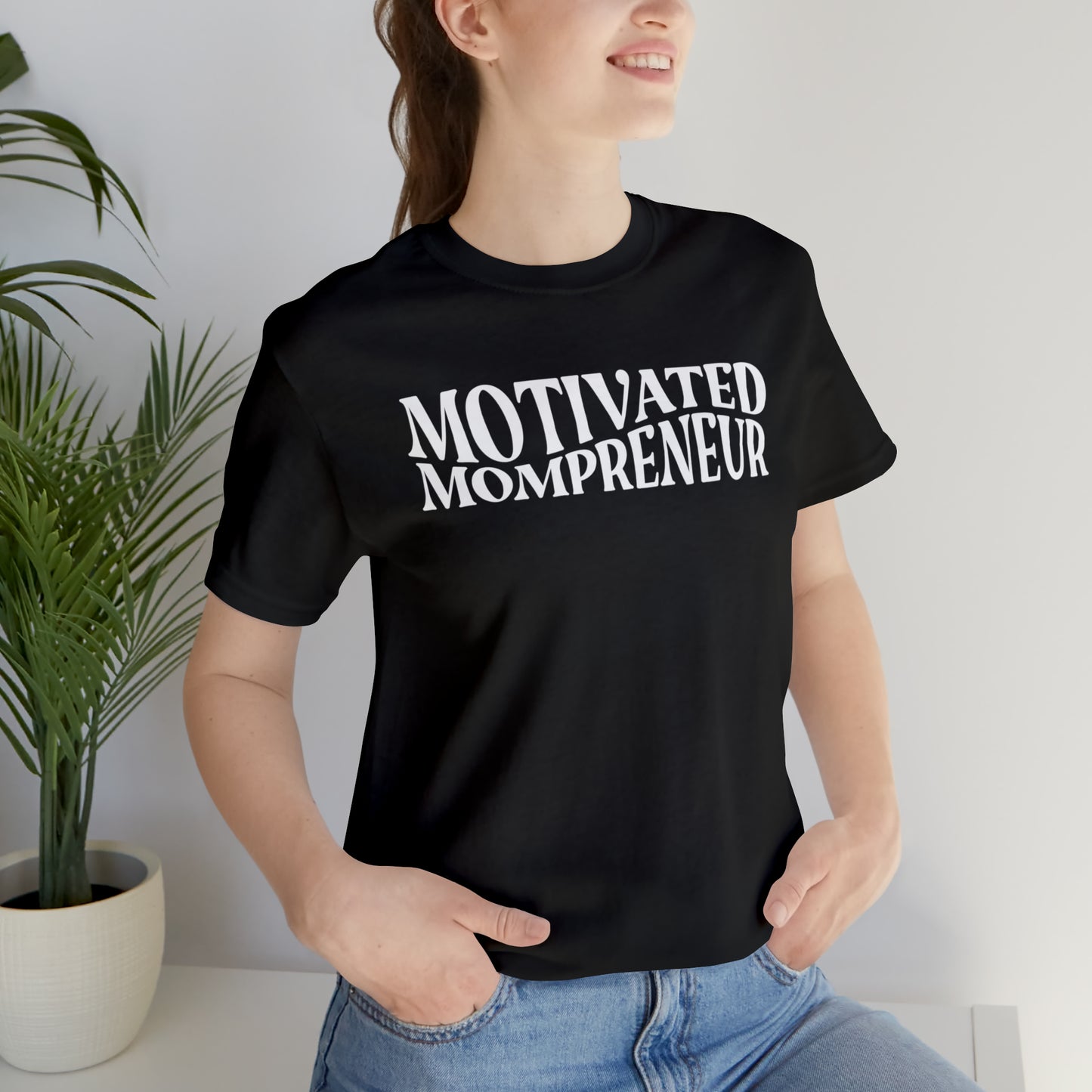 Motivated mom entrepreneur Short Sleeve Jersey Tshirt