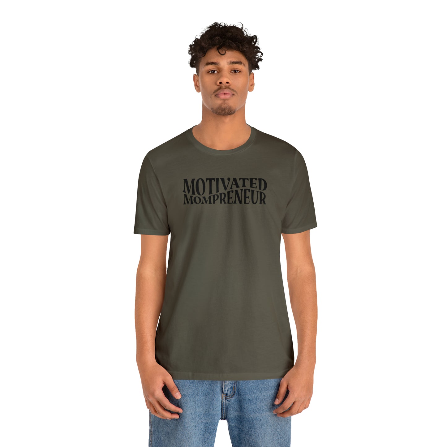 Motivated mom entrepreneur Short Sleeve Jersey Tshirt