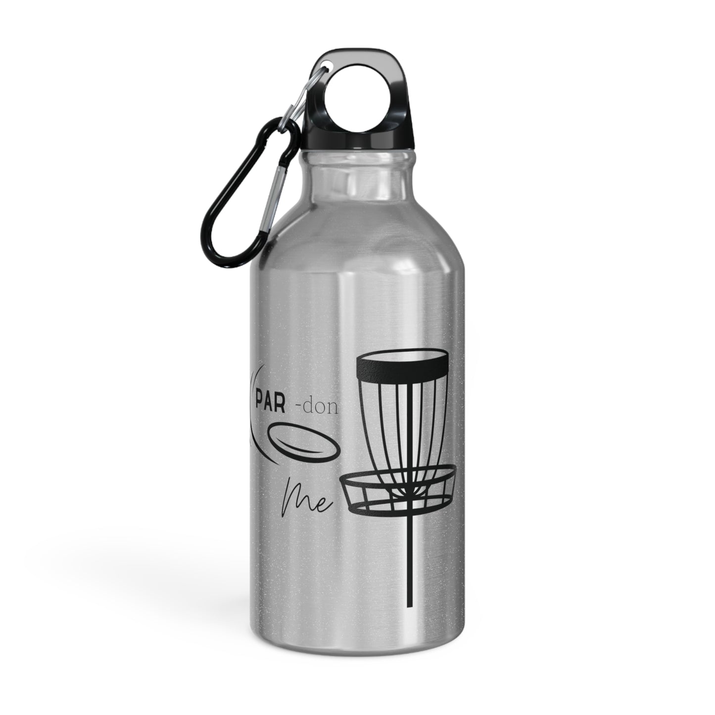 Par-don me funny disc golf Sport Bottle