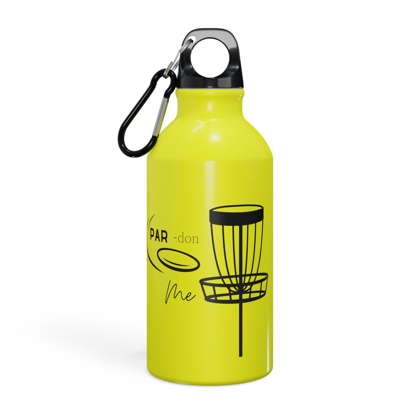 Par-don me funny disc golf Sport Bottle
