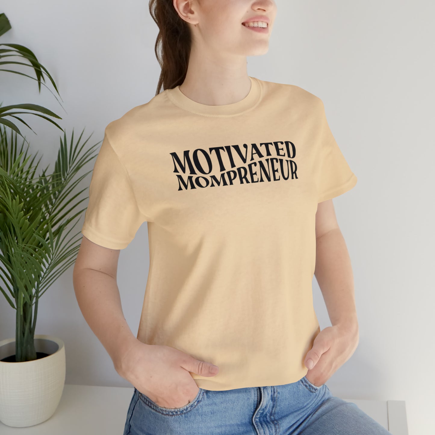 Motivated mom entrepreneur Short Sleeve Jersey Tshirt