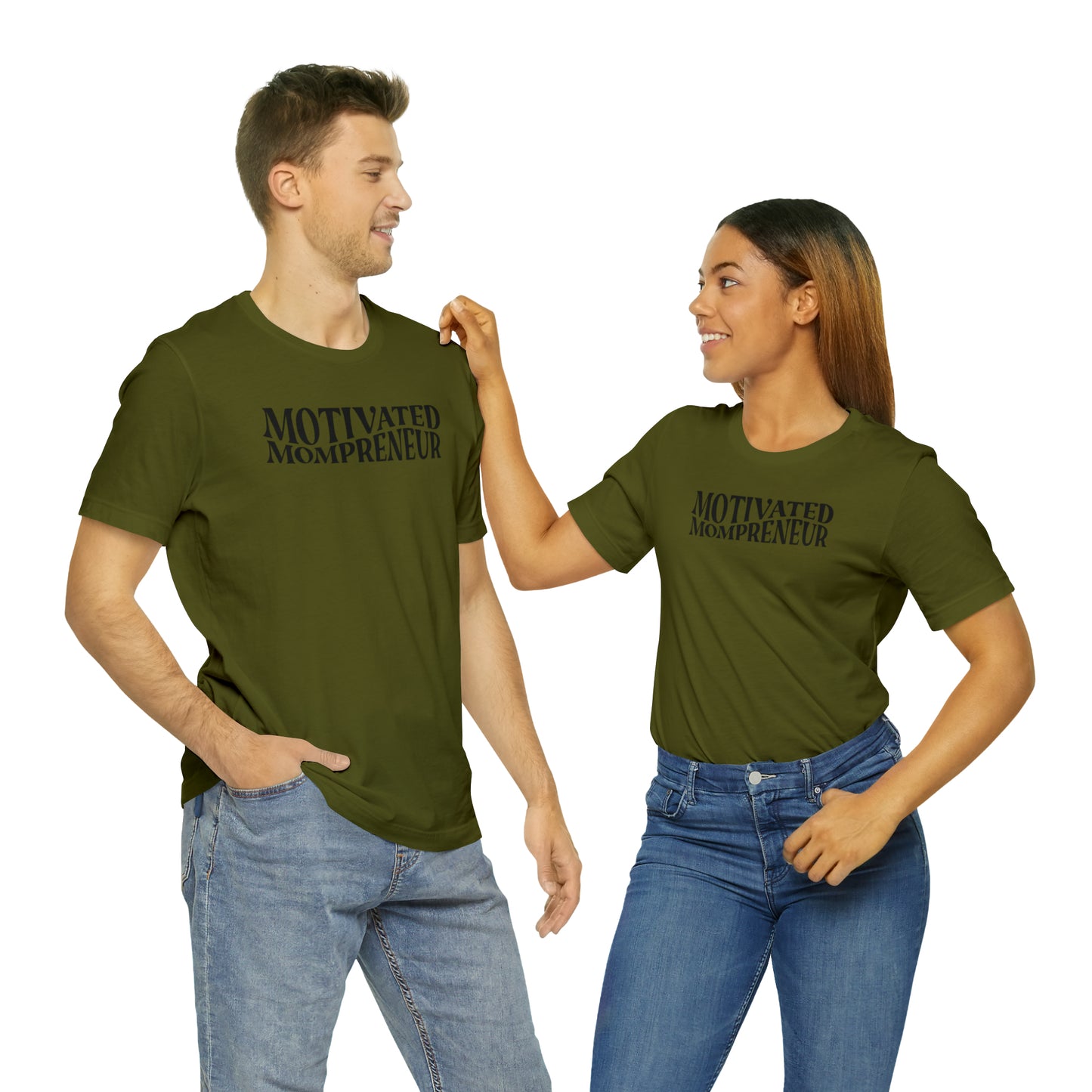 Motivated mom entrepreneur Short Sleeve Jersey Tshirt