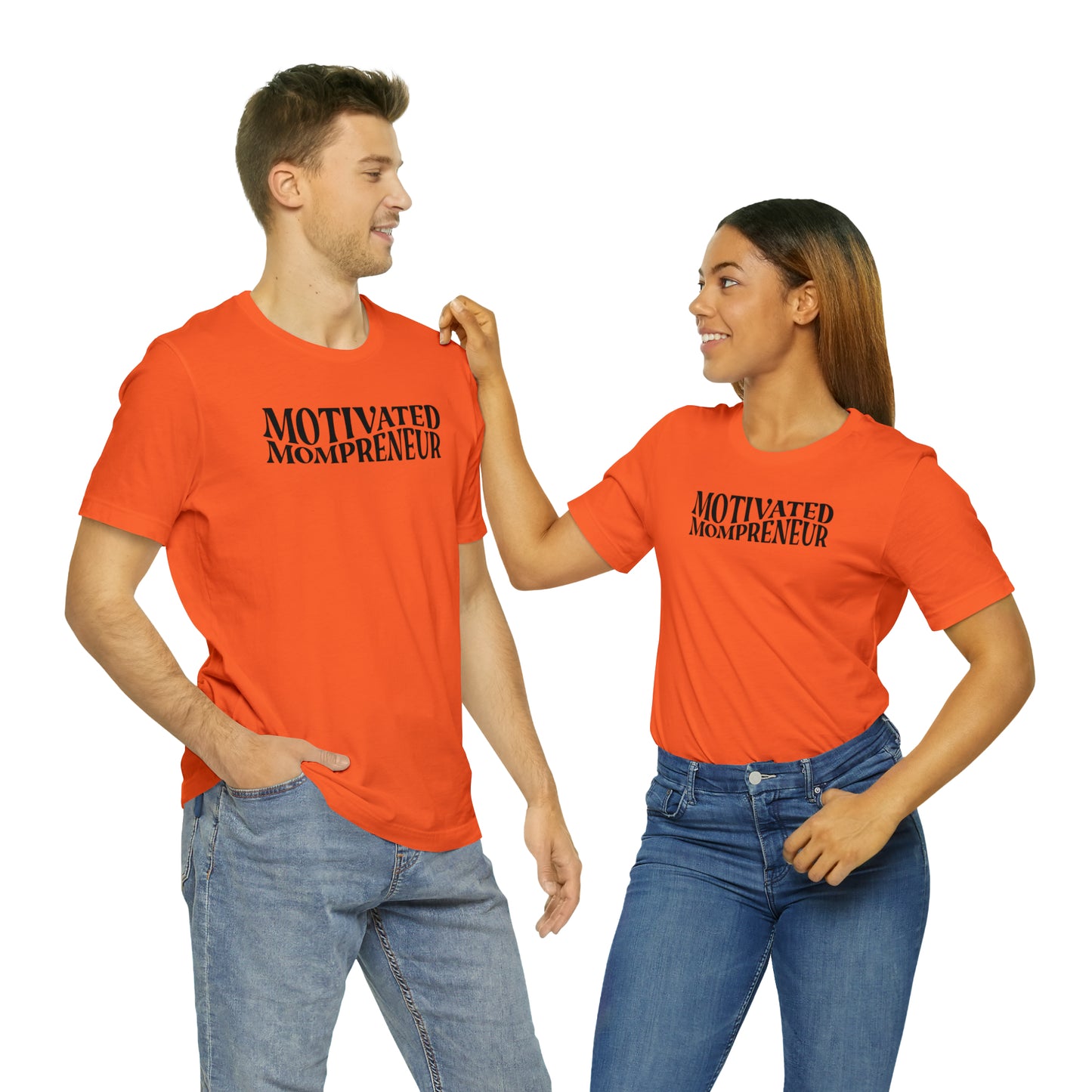 Motivated mom entrepreneur Short Sleeve Jersey Tshirt