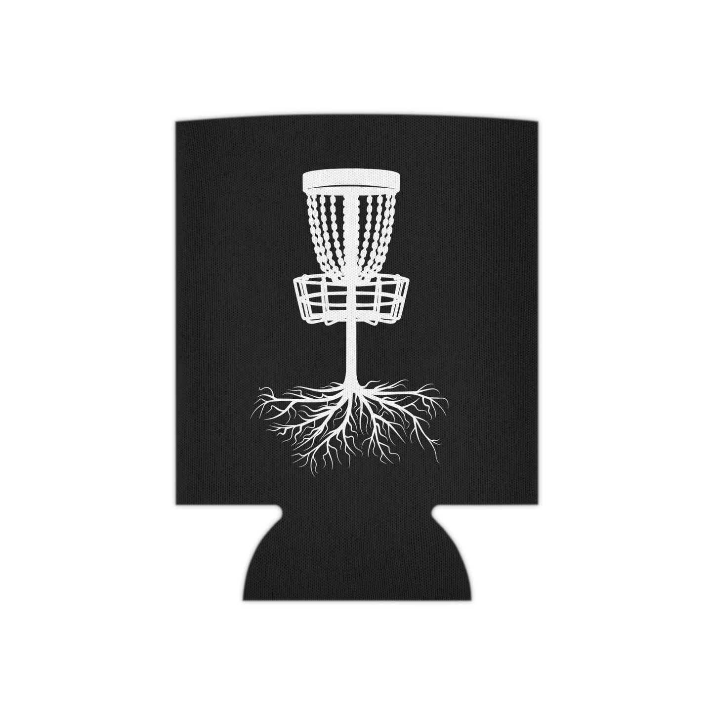 Disc Golf basket Tree Roots Can Cooler
