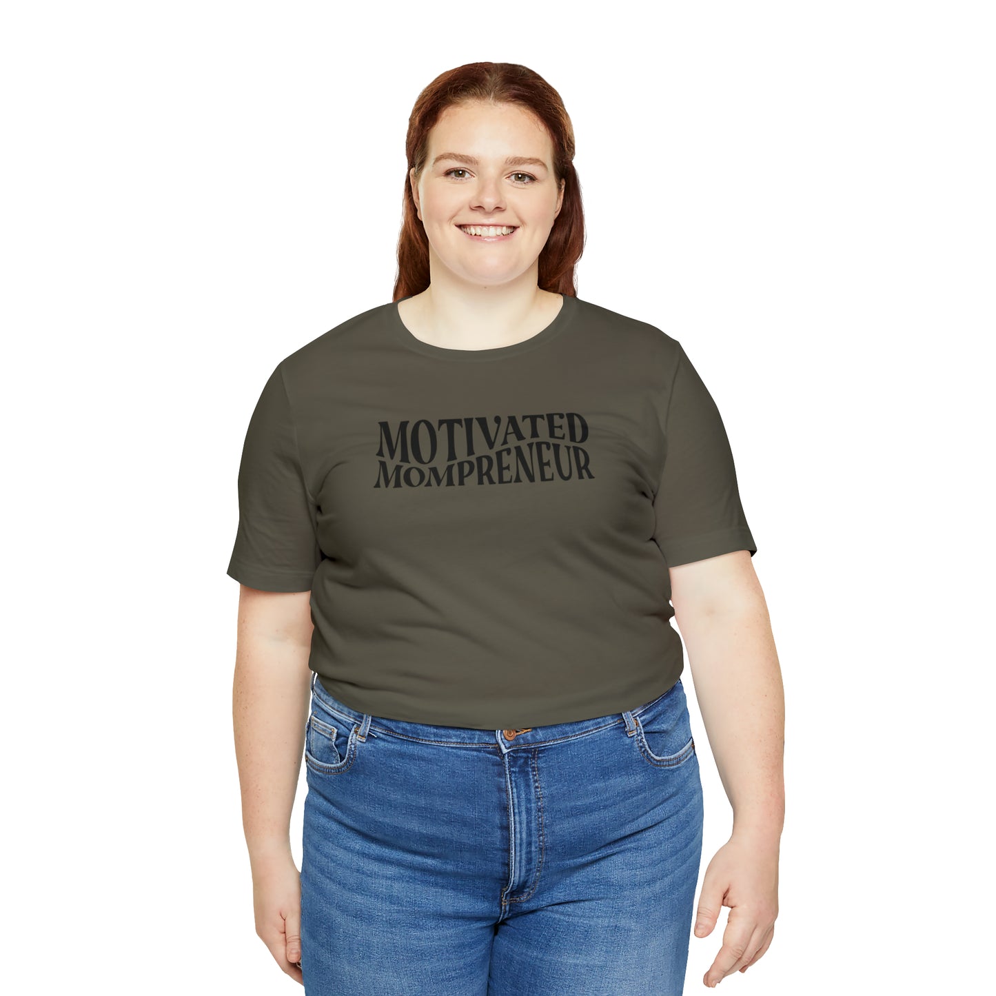 Motivated mom entrepreneur Short Sleeve Jersey Tshirt