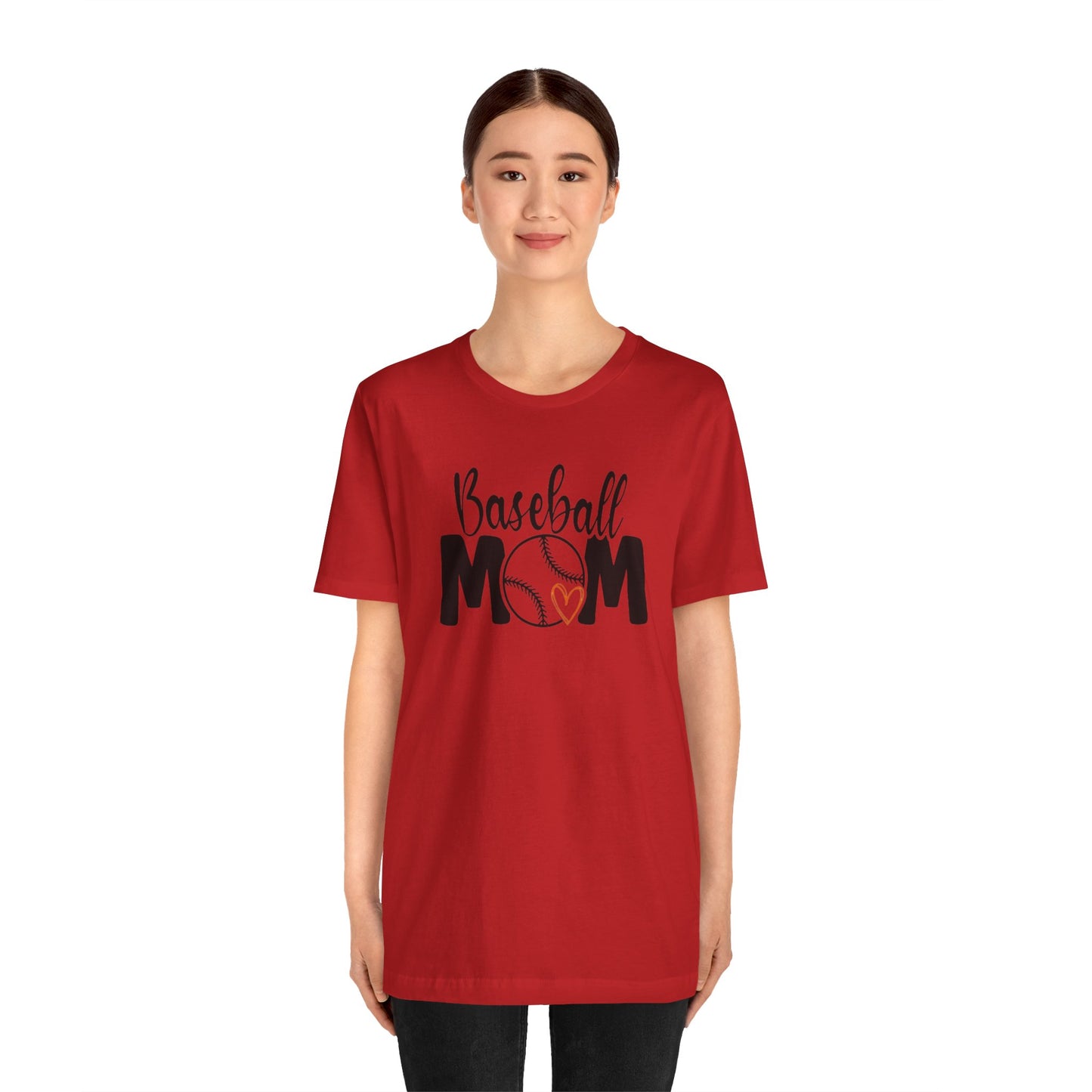 Baseball mom Jersey Short Sleeve Tee