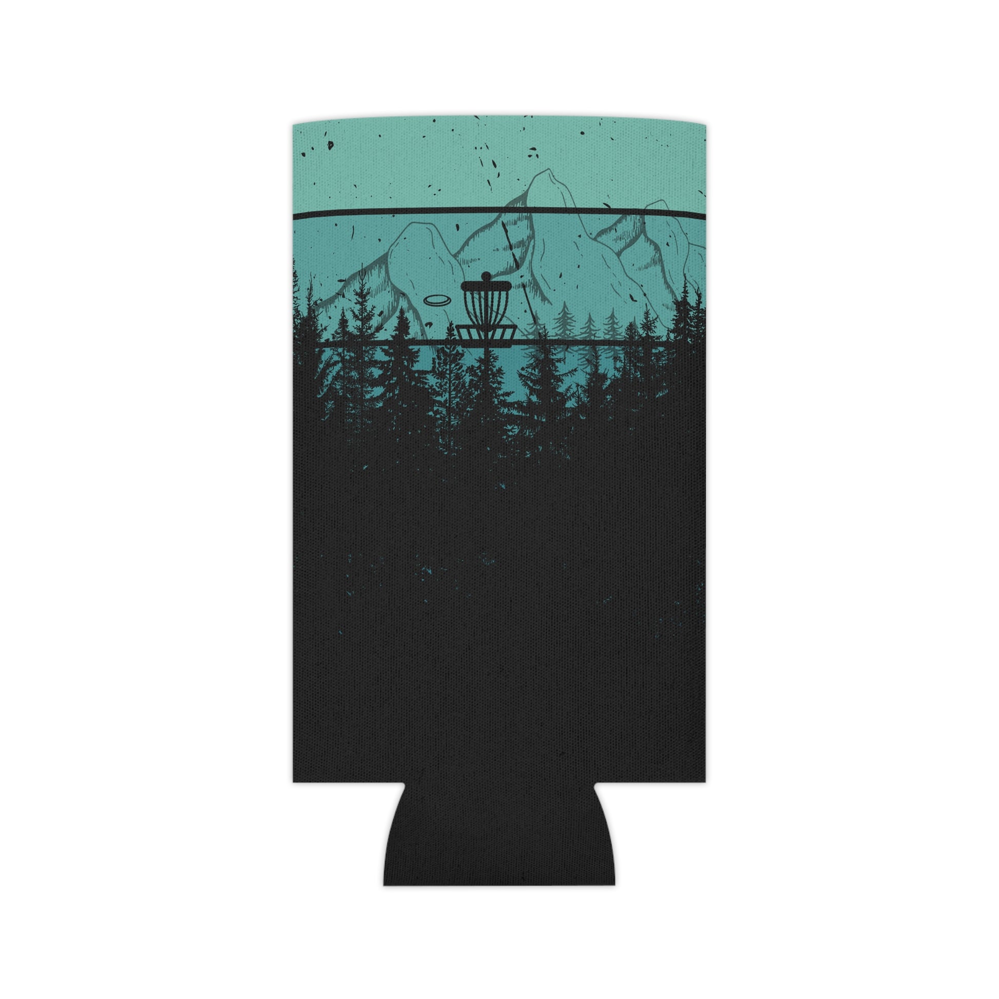 Disc golf retro can koozie